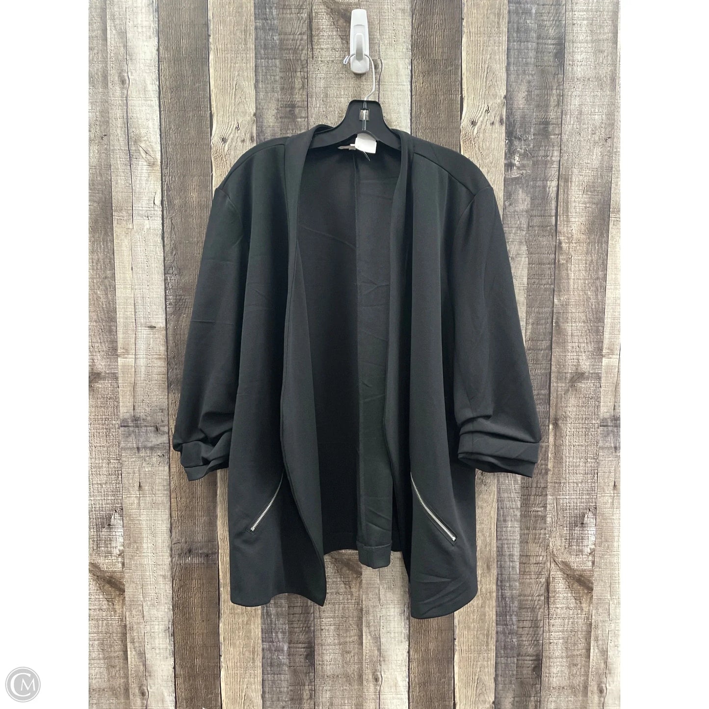 Blazer By Maurices In Black, Size: 2x