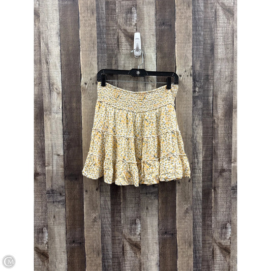Skirt Mini & Short By American Eagle In Floral Print, Size: M