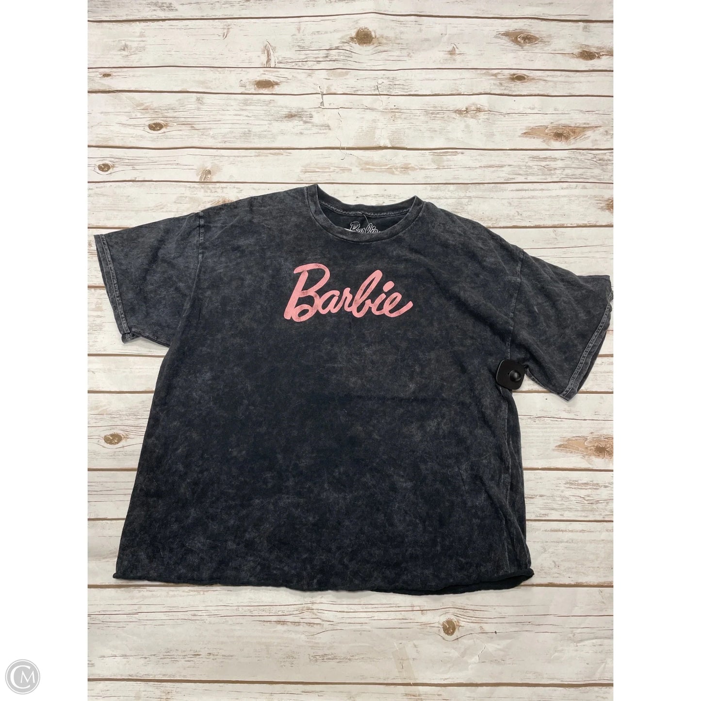 Top Short Sleeve By Cme In Grey, Size: Xl