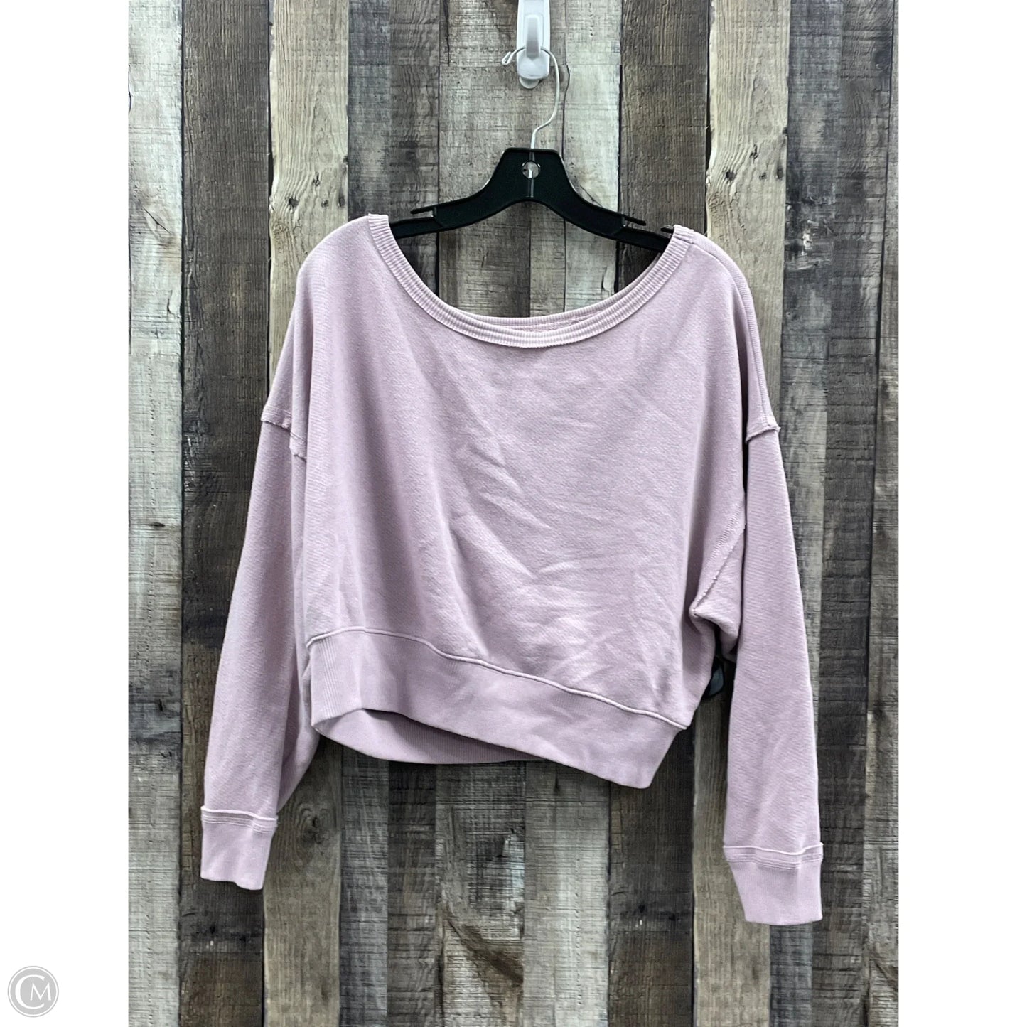 Sweatshirt Crewneck By American Eagle In Purple, Size: Xs