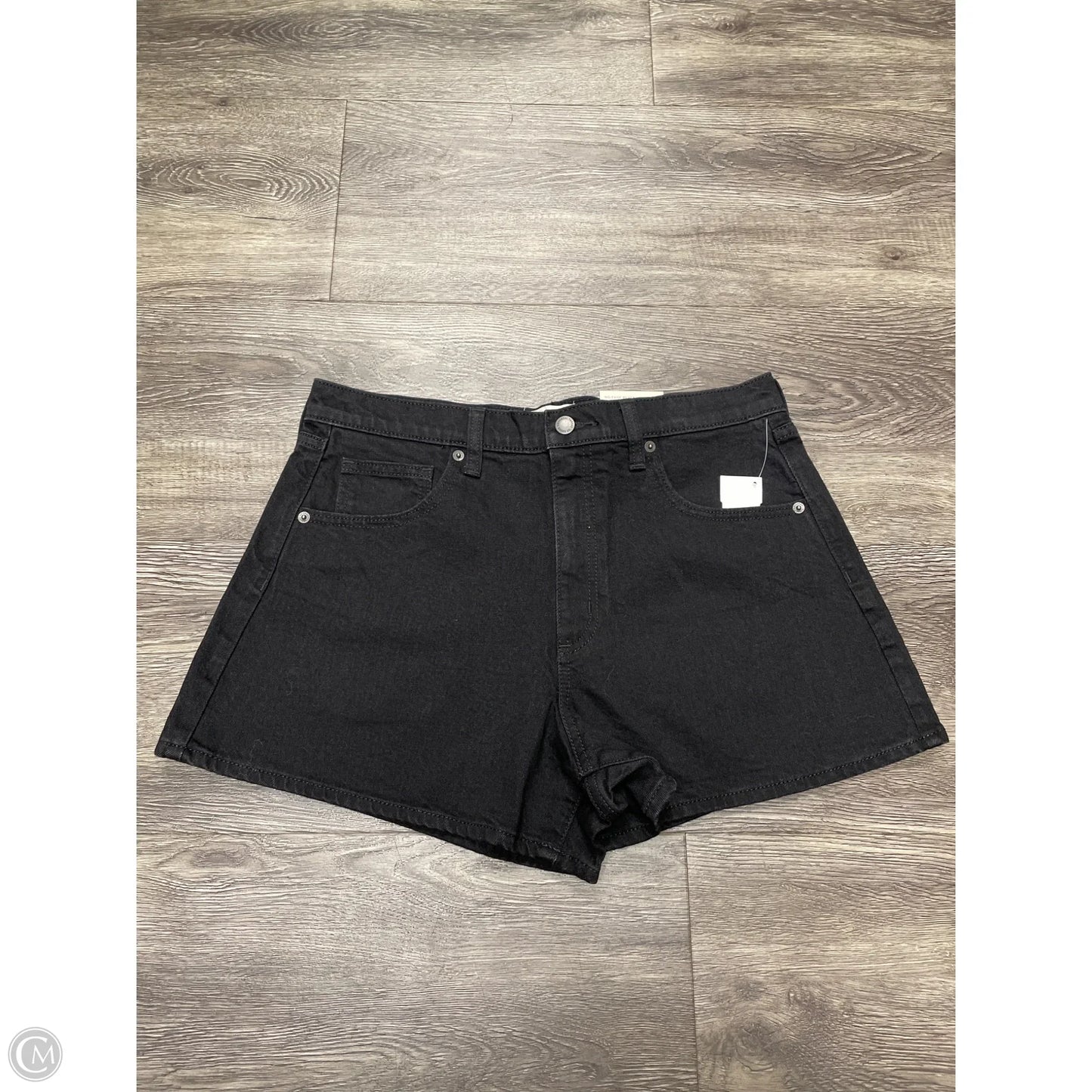 Shorts By Universal Thread In Black Denim, Size: 10
