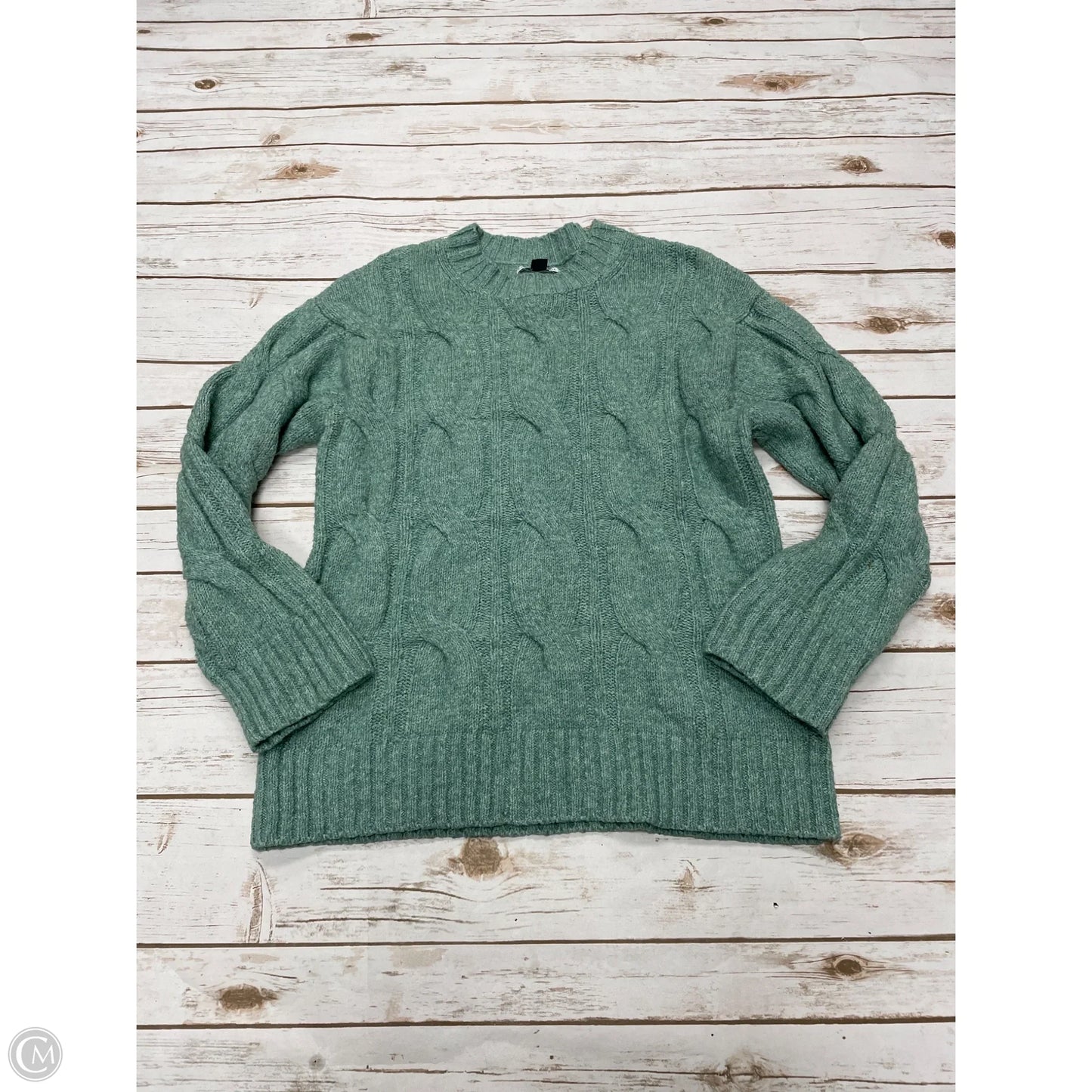 Sweater By American Eagle In Green, Size: S