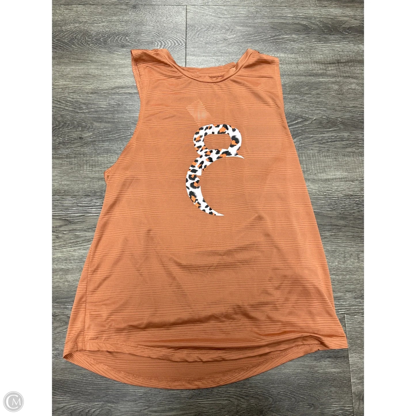 Athletic Tank Top By Zyia In Orange, Size: Xl