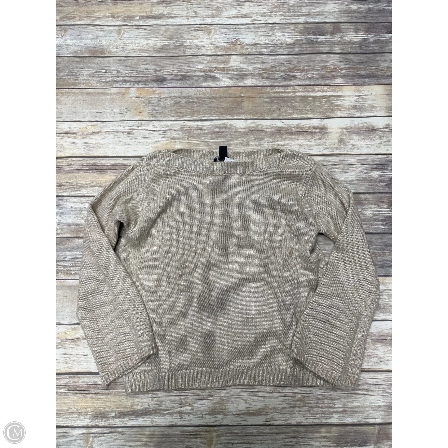 Sweater By White House Black Market In Beige, Size: Xl