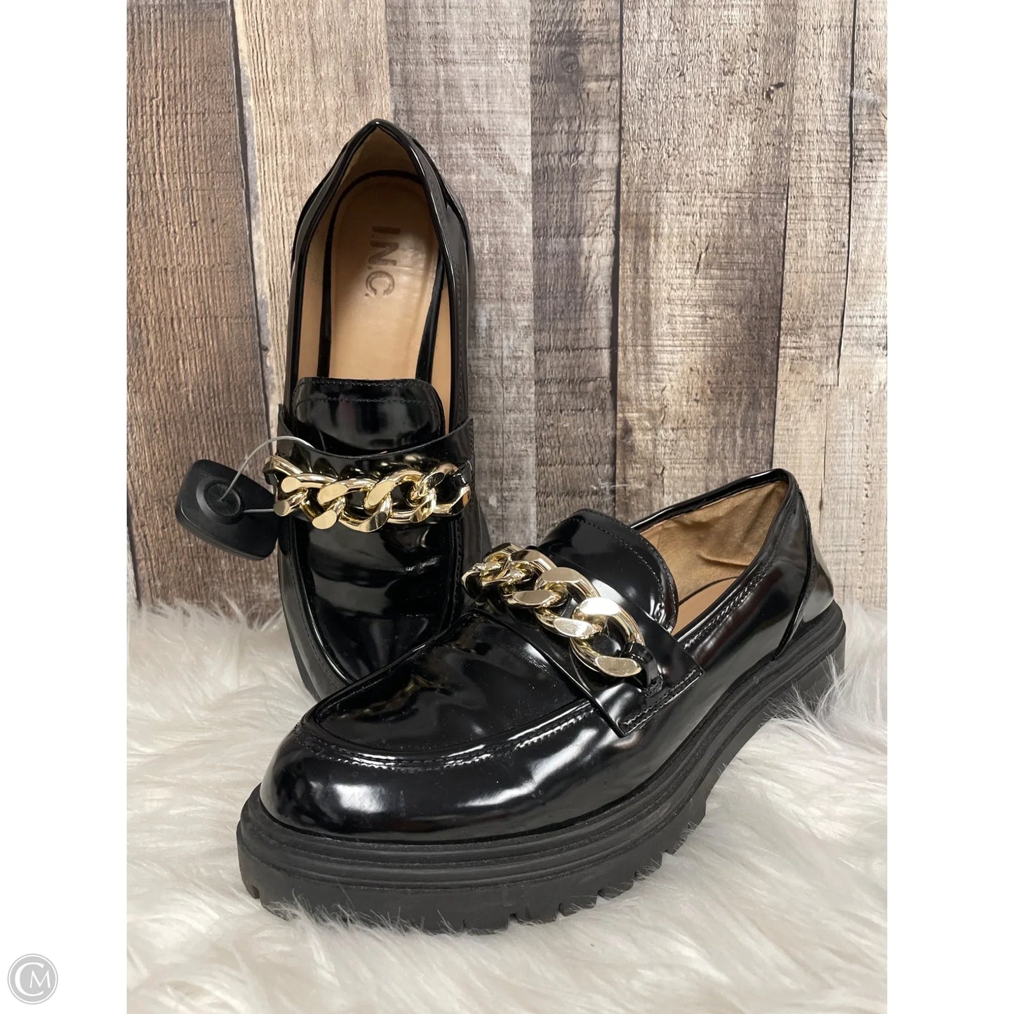 Shoes Flats By Inc In Black, Size: 9