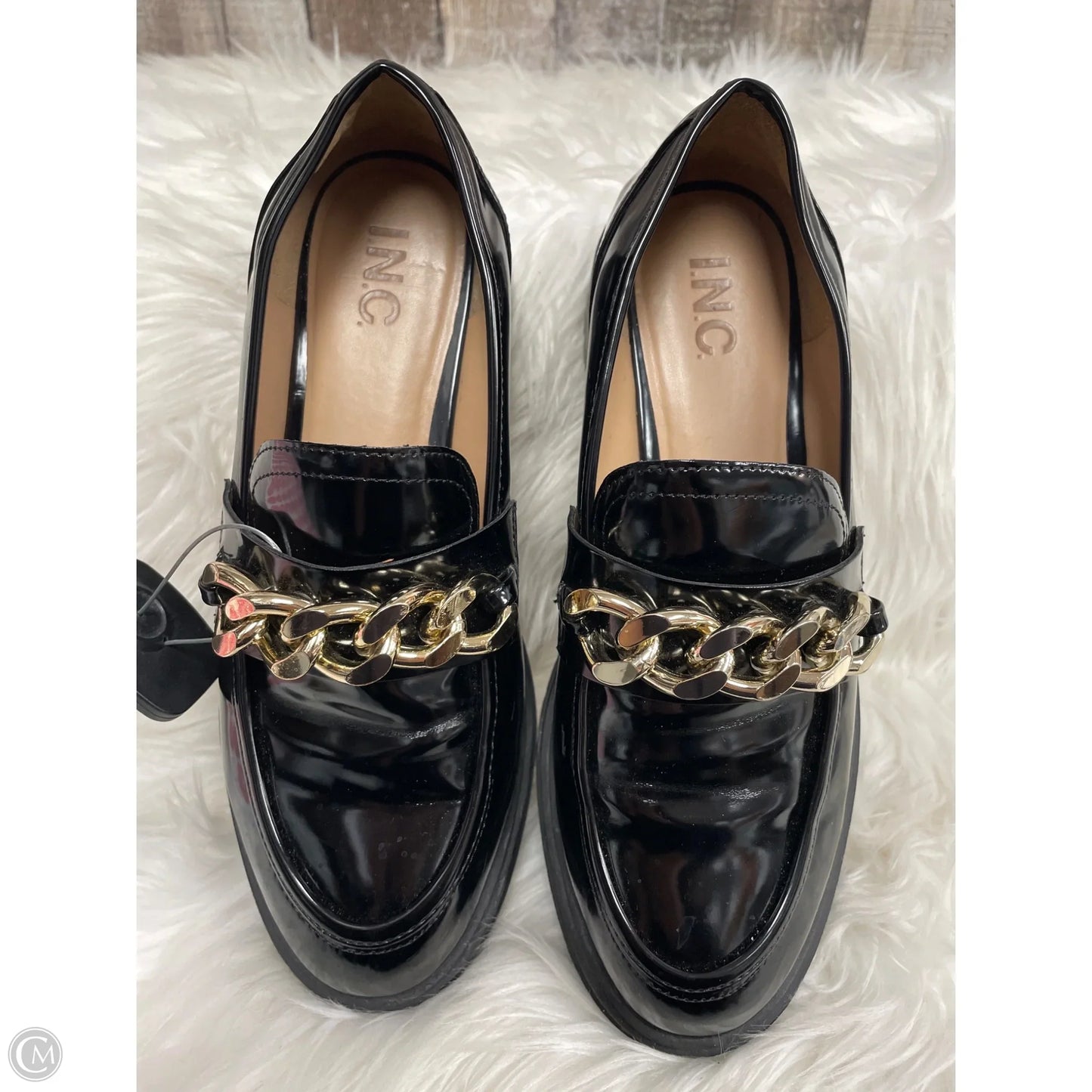 Shoes Flats By Inc In Black, Size: 9