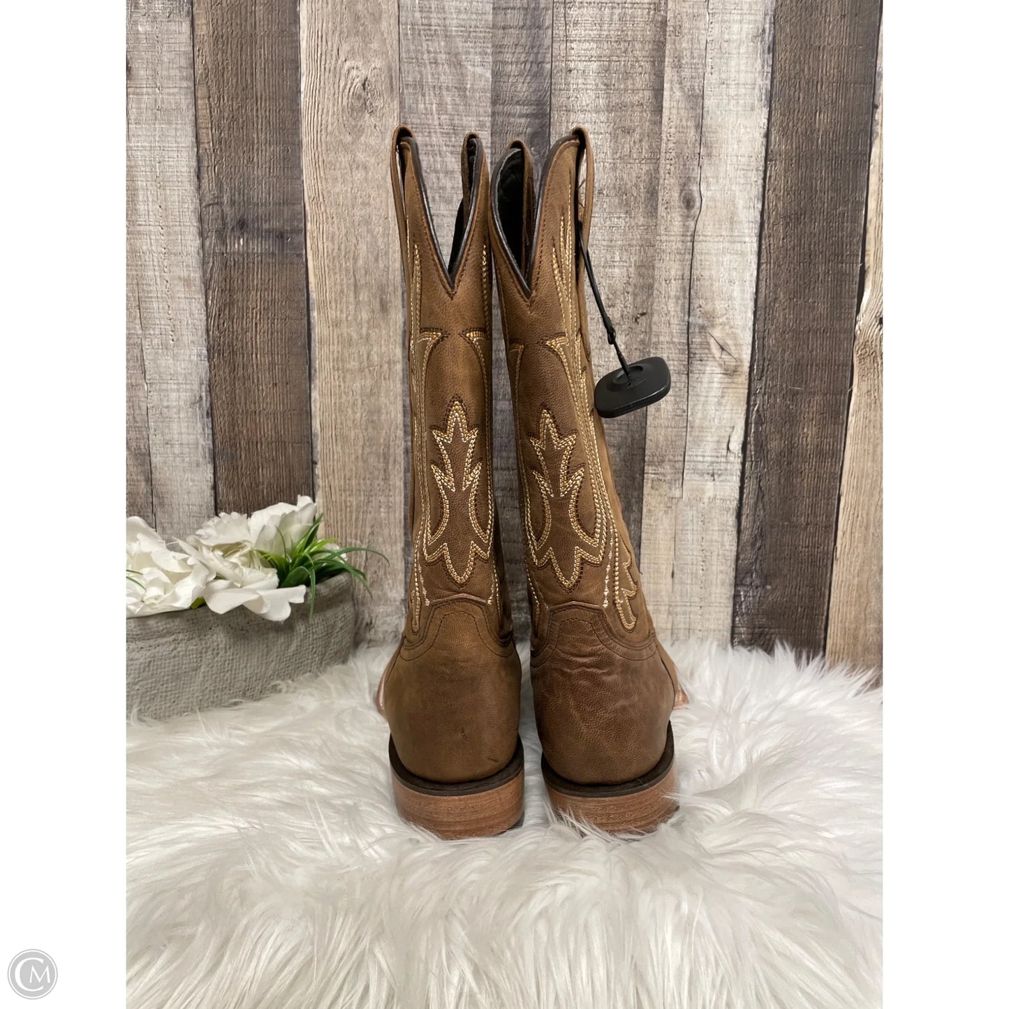 Boots Western By Cmc In Brown, Size: 9