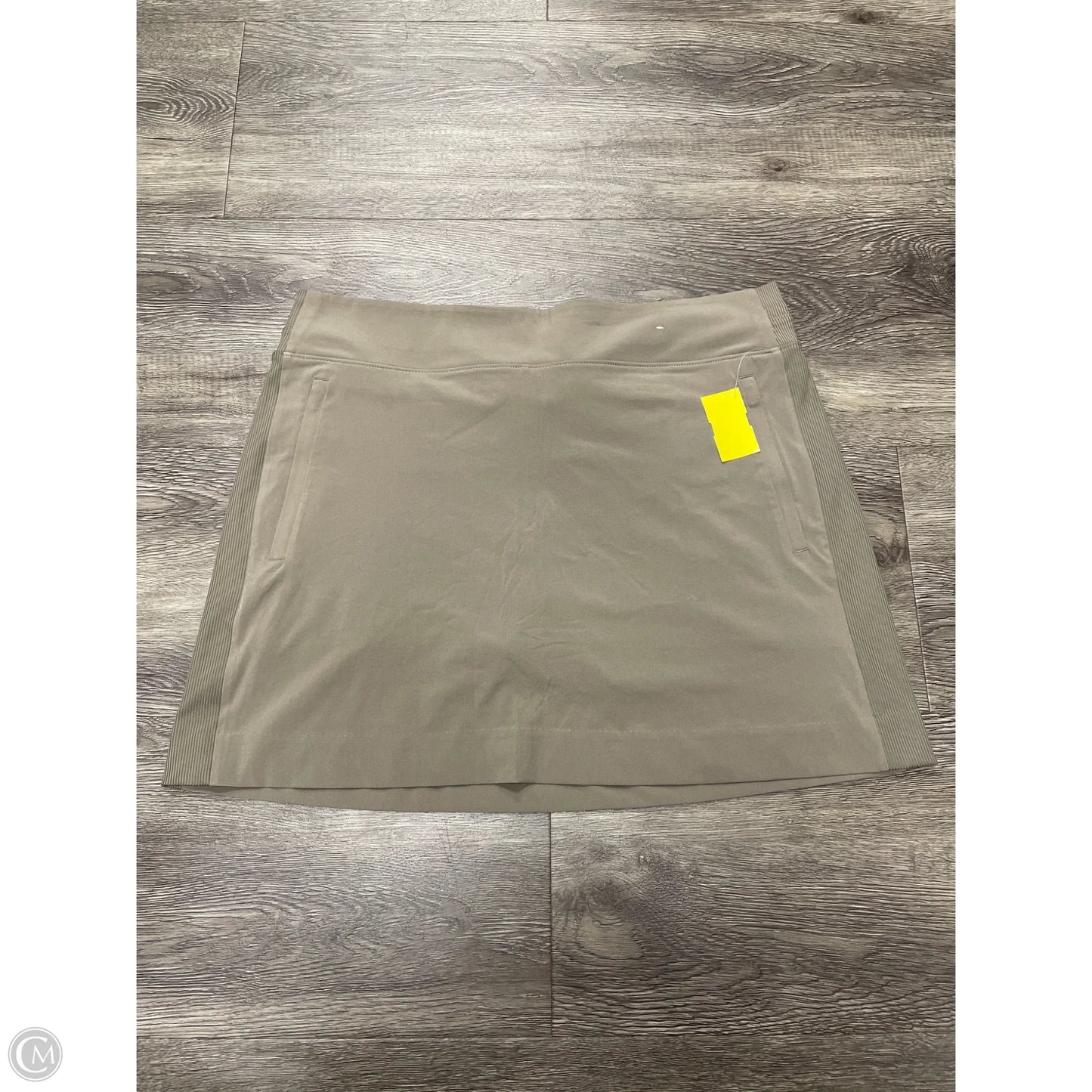 Athletic Skort By Members Mark In Tan, Size: L