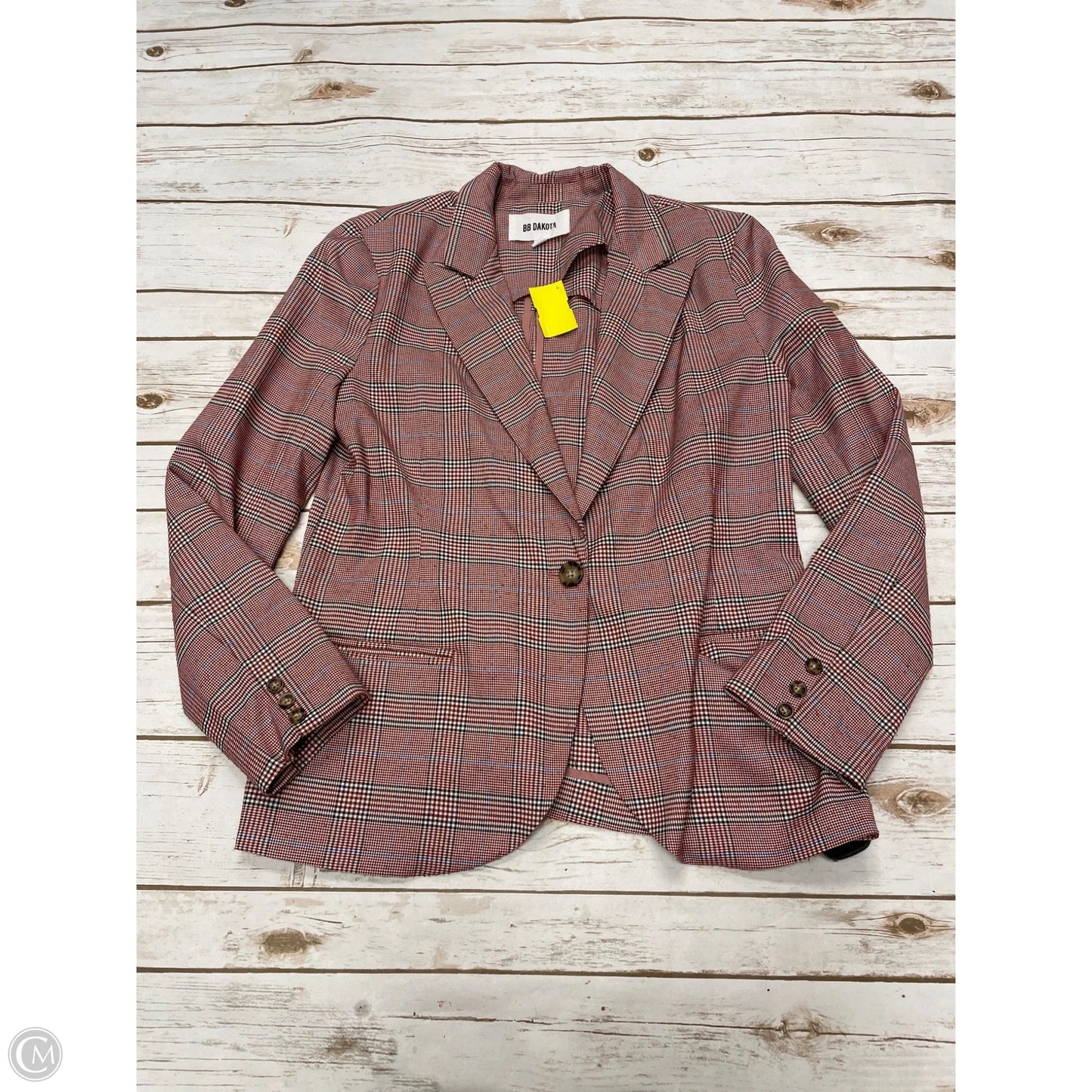 Blazer By Bb Dakota In Plaid Pattern, Size: M