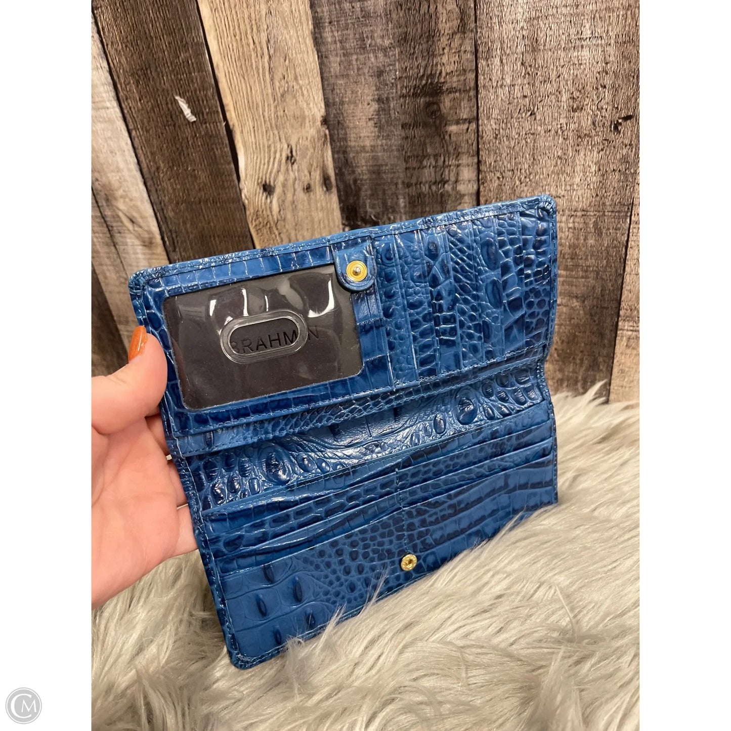 Wallet Designer By Brahmin, Size: Medium