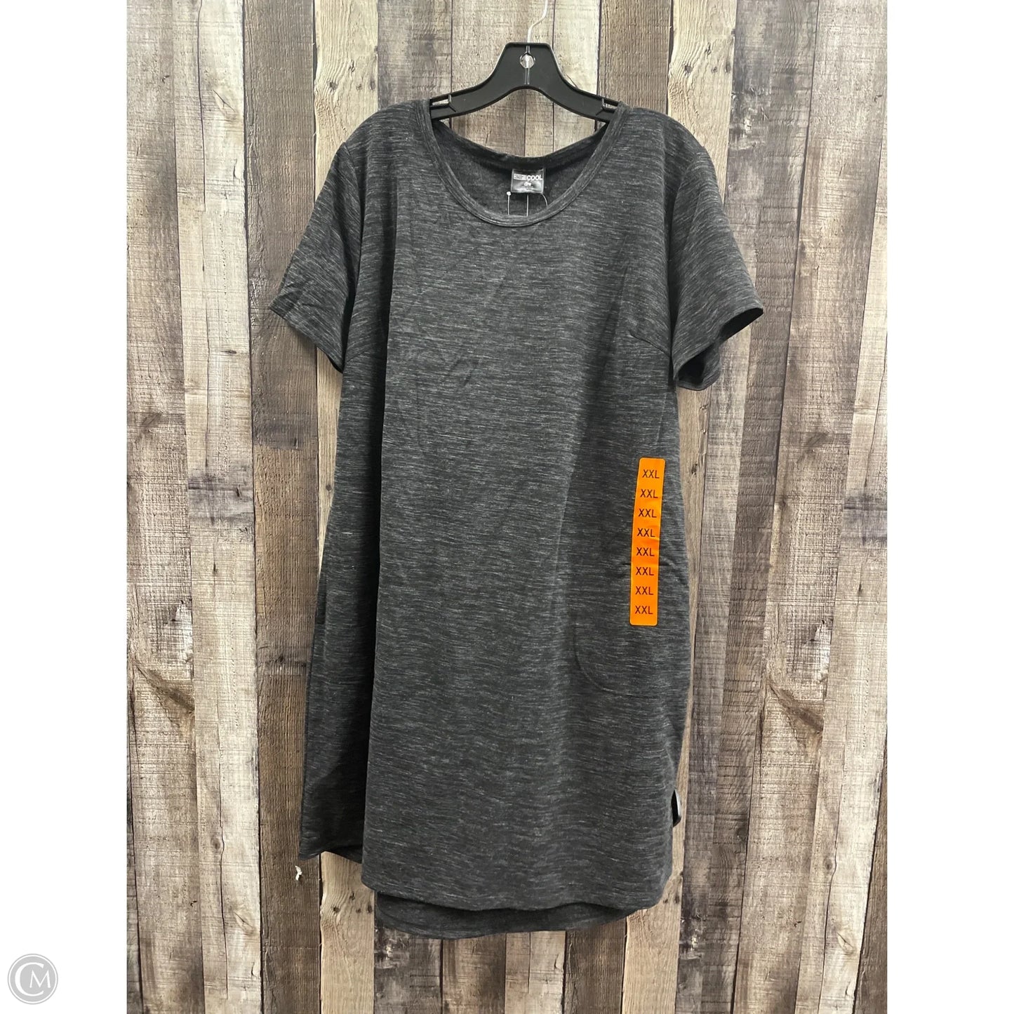 Dress Casual Midi By 32 Degrees In Grey, Size: Xxl