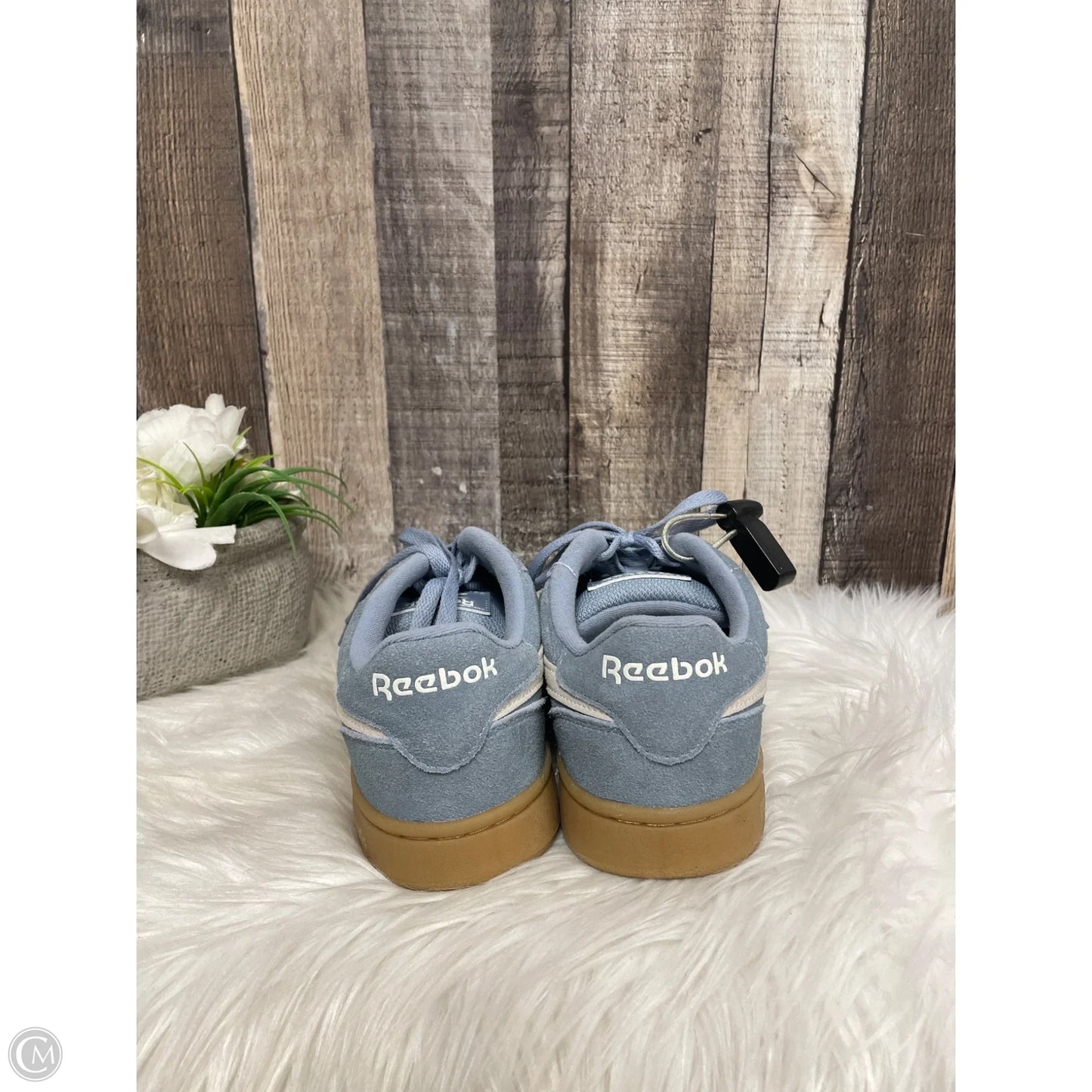 Shoes Athletic By Reebok In Blue, Size: 9.5