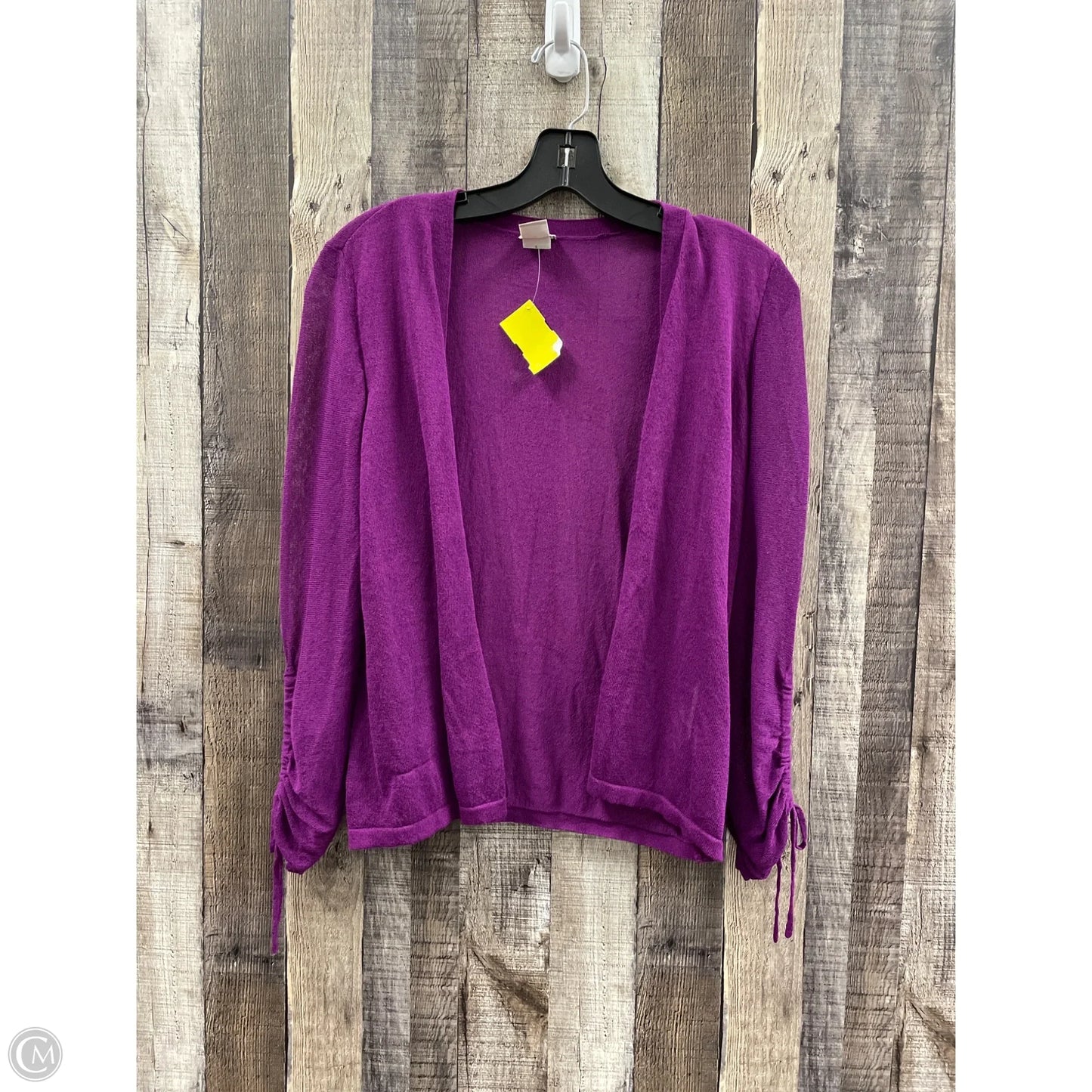 Cardigan By Chicos In Purple, Size: S