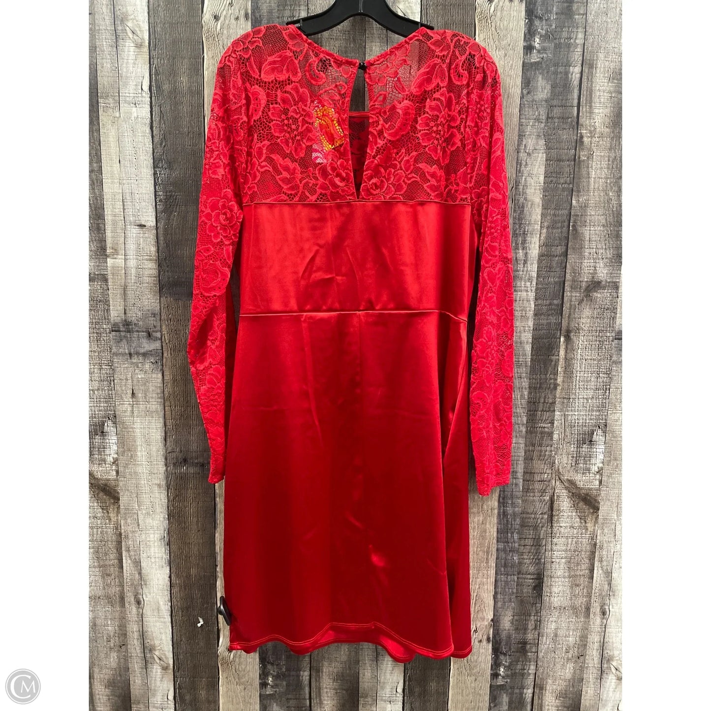 Dress Party Short By Cme In Red, Size: 3x