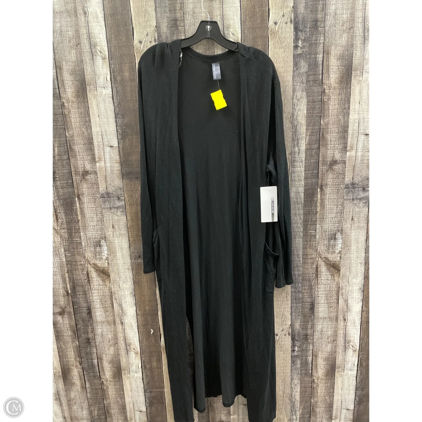 Cardigan By Mondetta In Black, Size: Xl