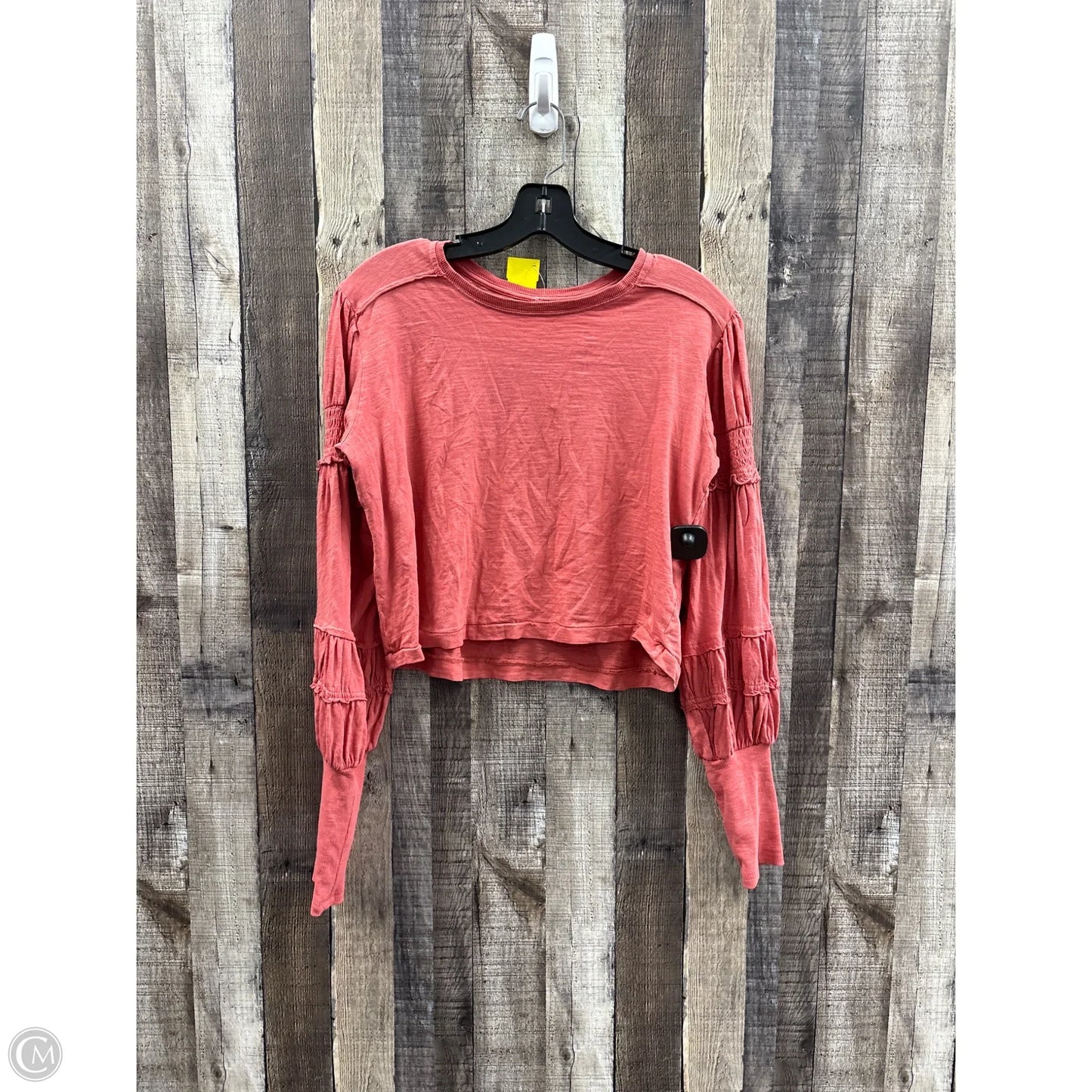 Top Long Sleeve By Pilcro In Pink, Size: Xs