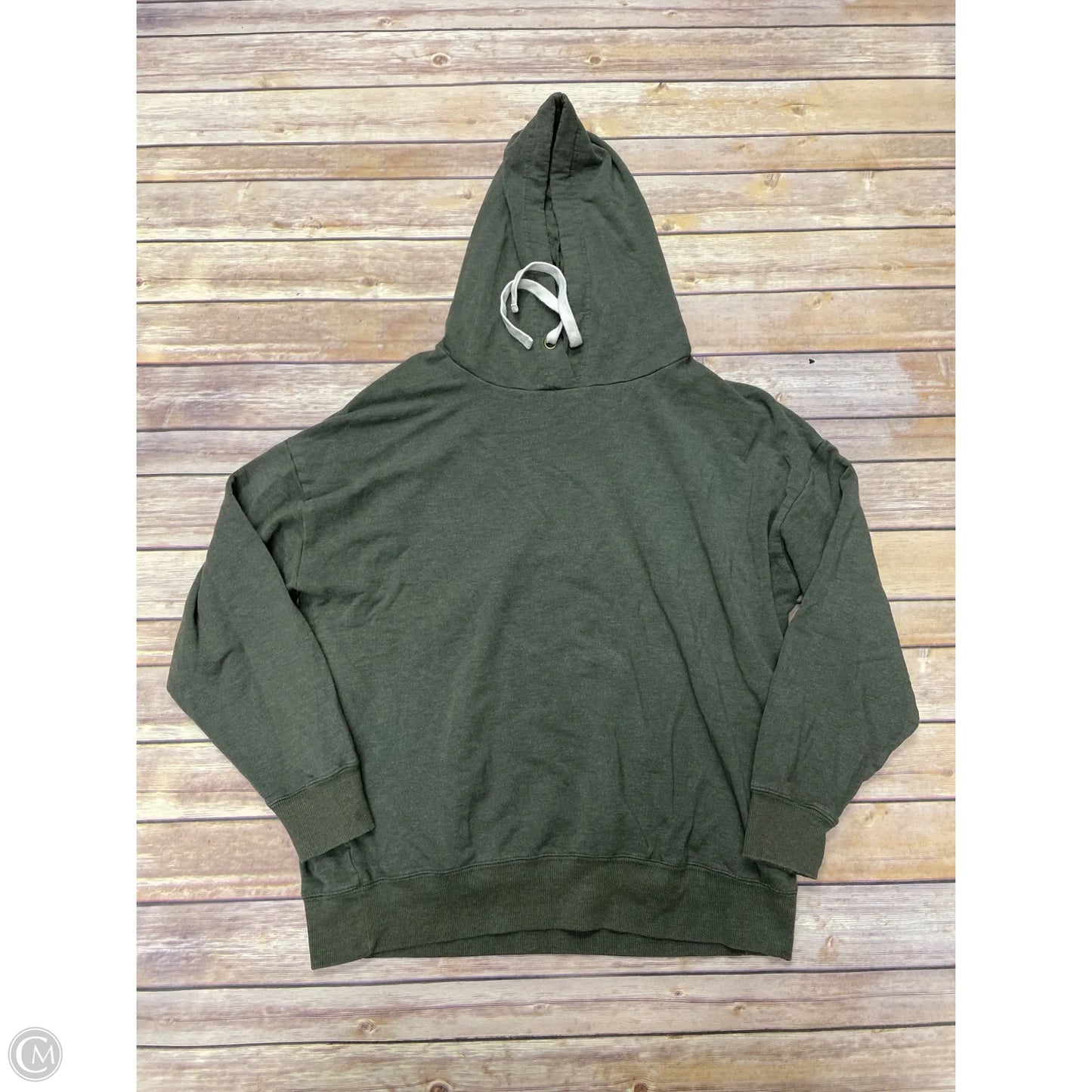 Sweatshirt Hoodie By Buffalo David Bitton In Green, Size: L