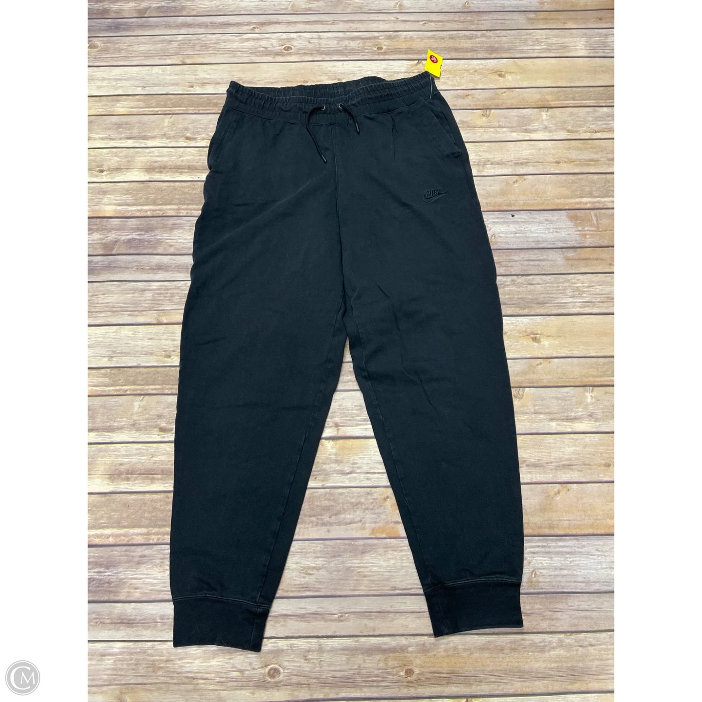 Athletic Pants By Nike In Black, Size: L