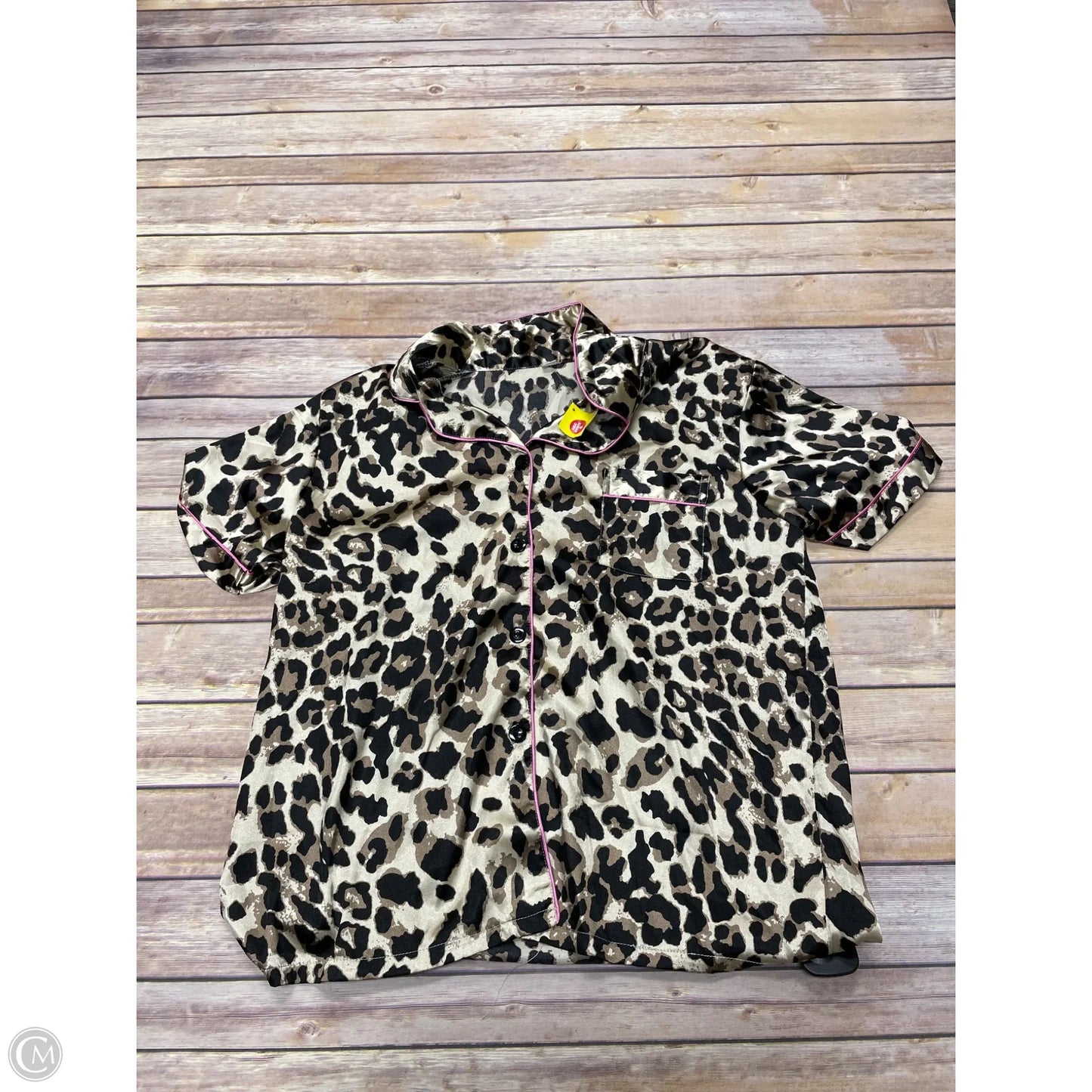Pajamas 2pc By Cmf In Animal Print, Size: Xxl