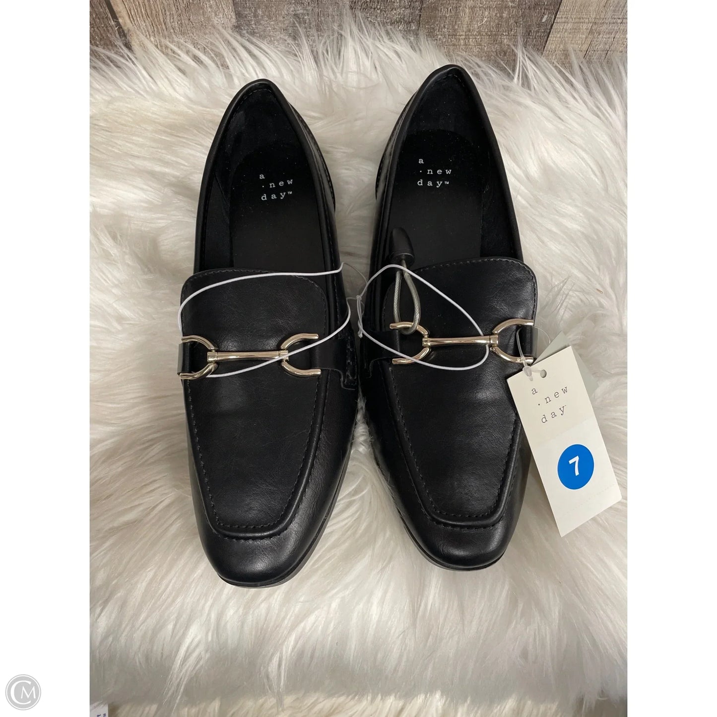 Shoes Flats By A New Day In Black, Size: 7