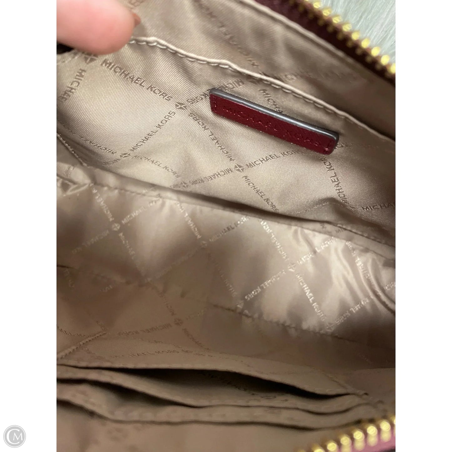 Crossbody Designer By Michael Kors, Size: Small