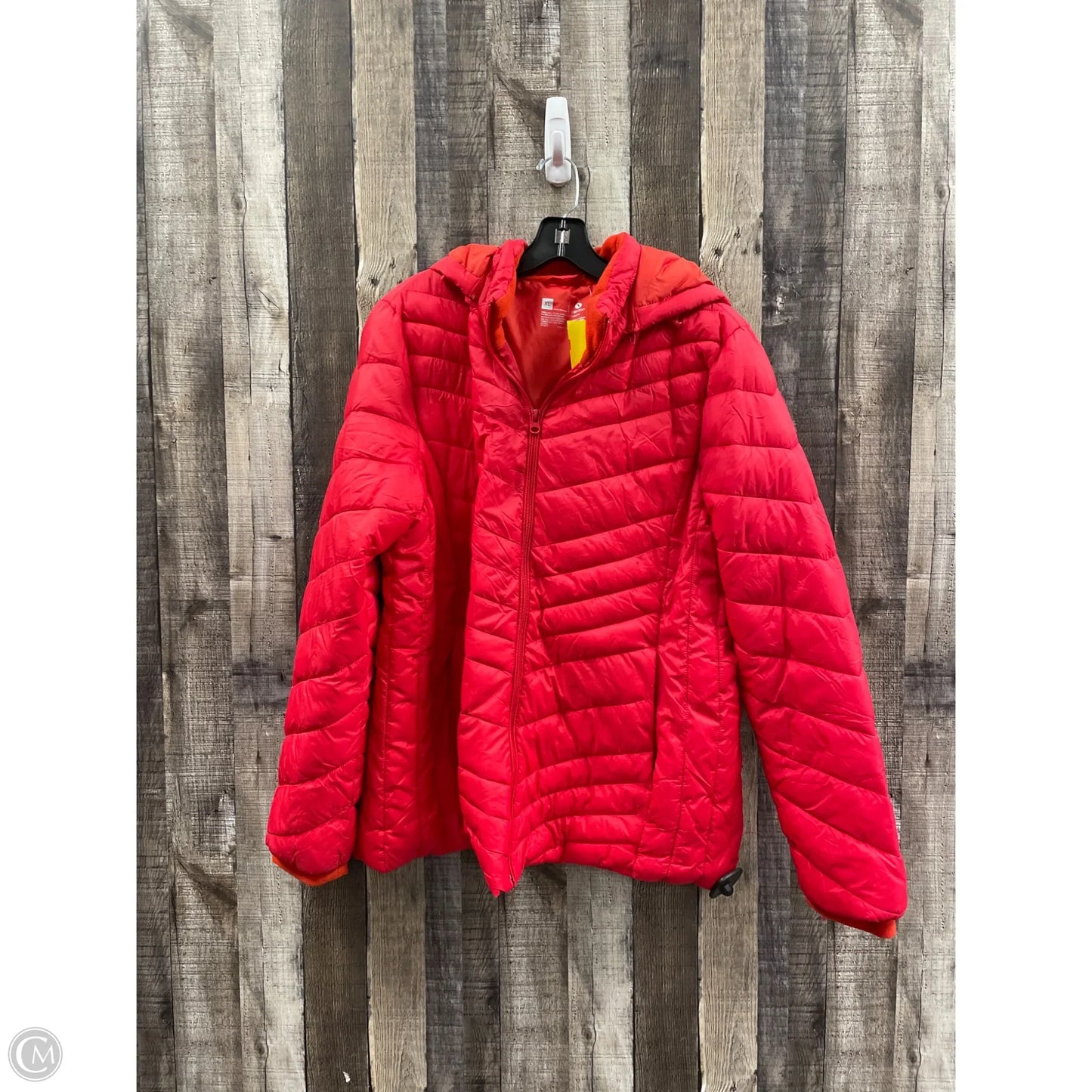 Coat Puffer & Quilted By Xersion In Red, Size: Xl