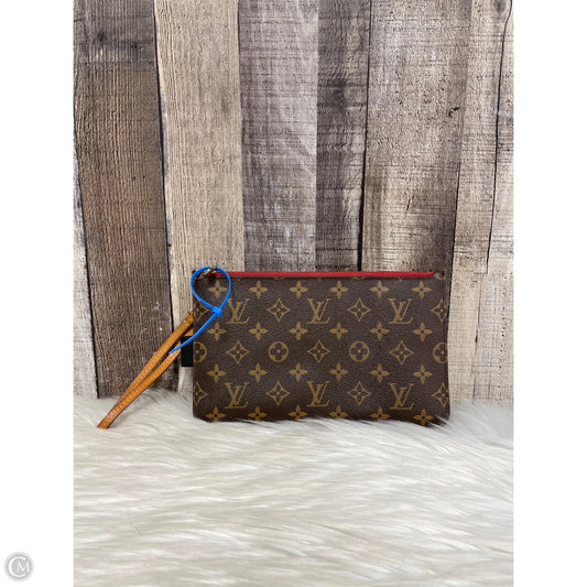 Wristlet Luxury Designer By Louis Vuitton, Size: Medium