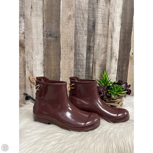 Boots Rain By Sperry In Maroon, Size: 8