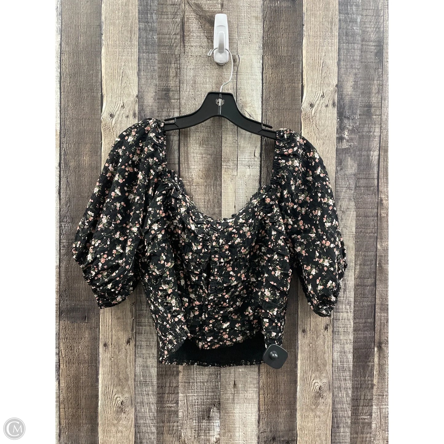 Top Short Sleeve By Altard State In Floral Print, Size: Xl