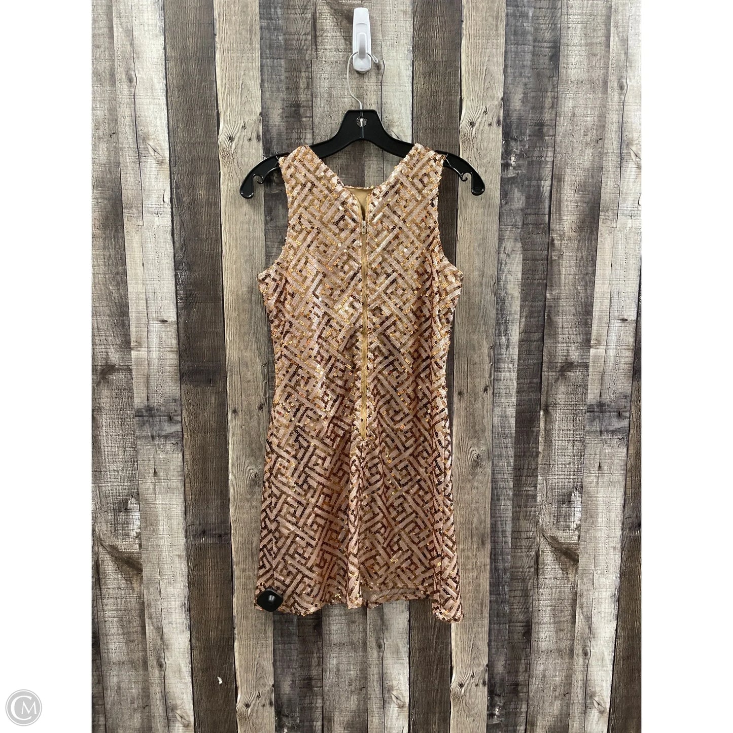 Dress Party Short By Cme In Copper, Size: M