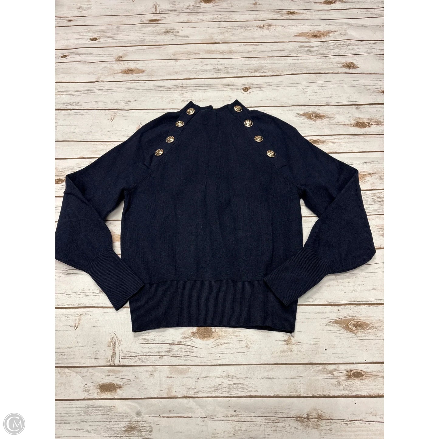 Sweater By Ann Taylor In Blue, Size: S