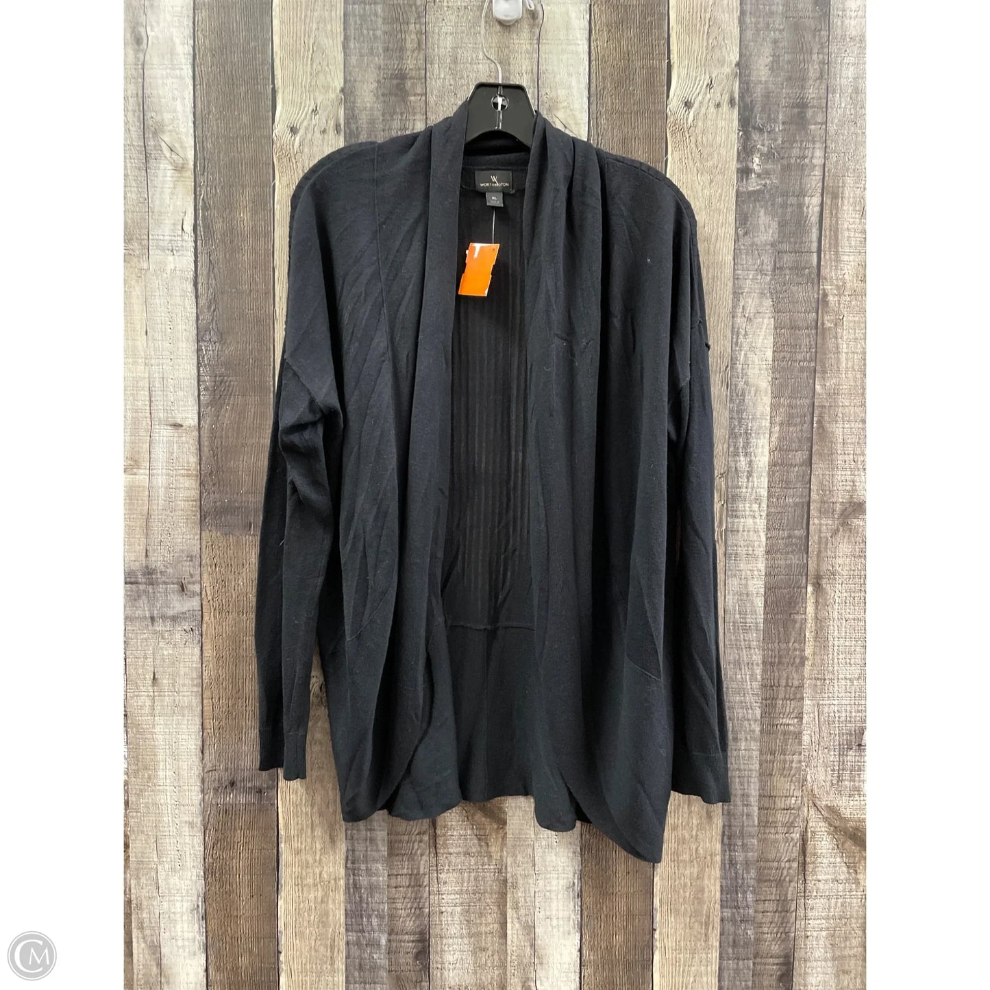 Cardigan By Worthington In Black, Size: L