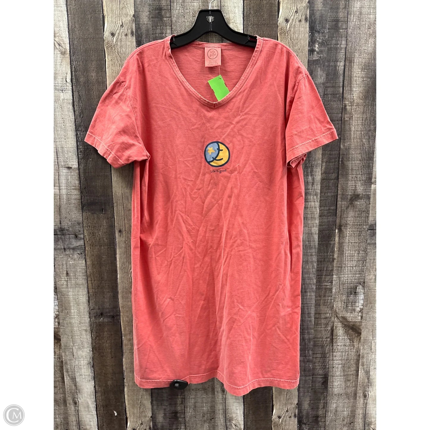 Dress Casual Short By Life Is Good In Orange, Size: M