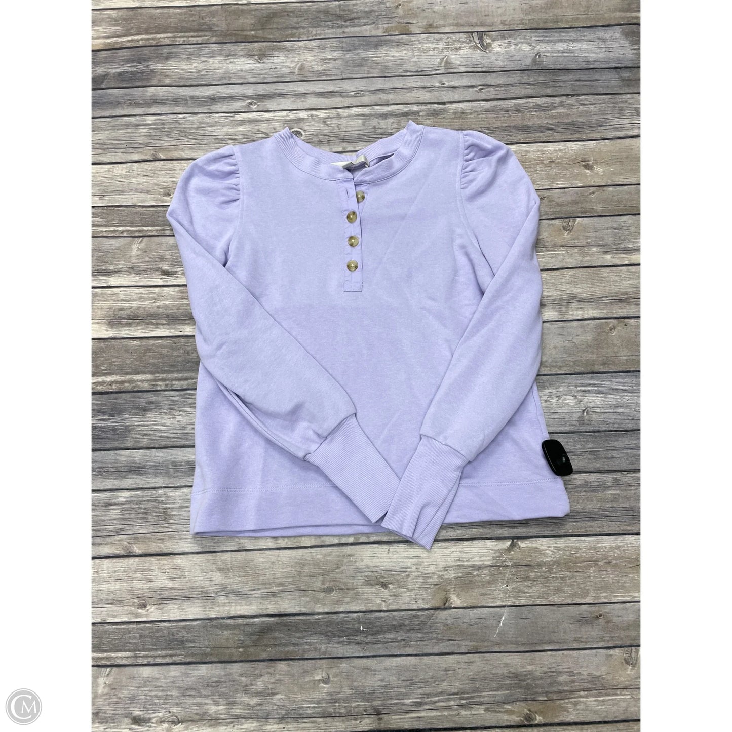 Cardigan By Loft In Purple, Size: Xs