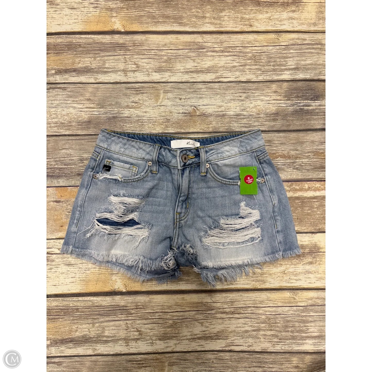 Shorts By Kancan In Blue Denim, Size: 0