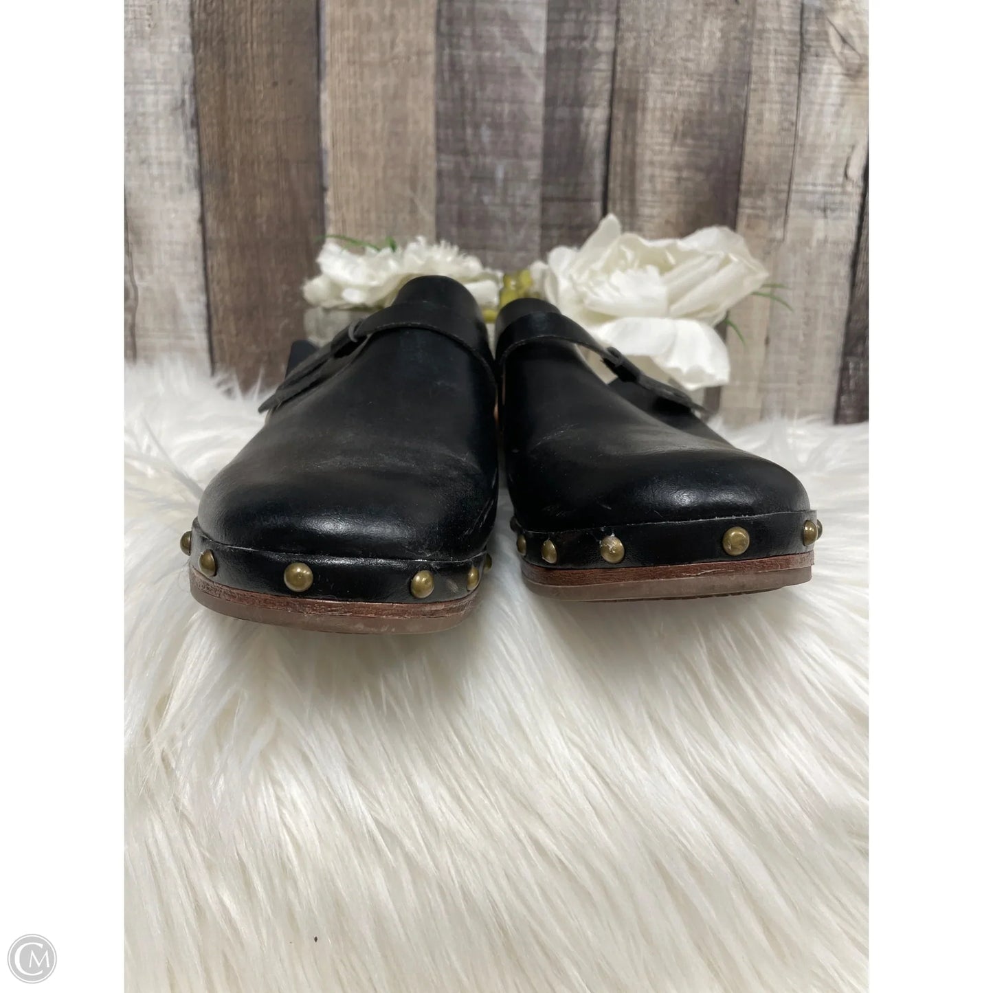Shoes Heels Block By Time And Tru In Black, Size: 9