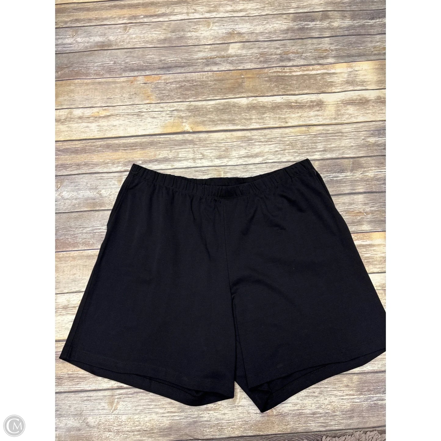 Shorts By Lands End In Black, Size: 3x