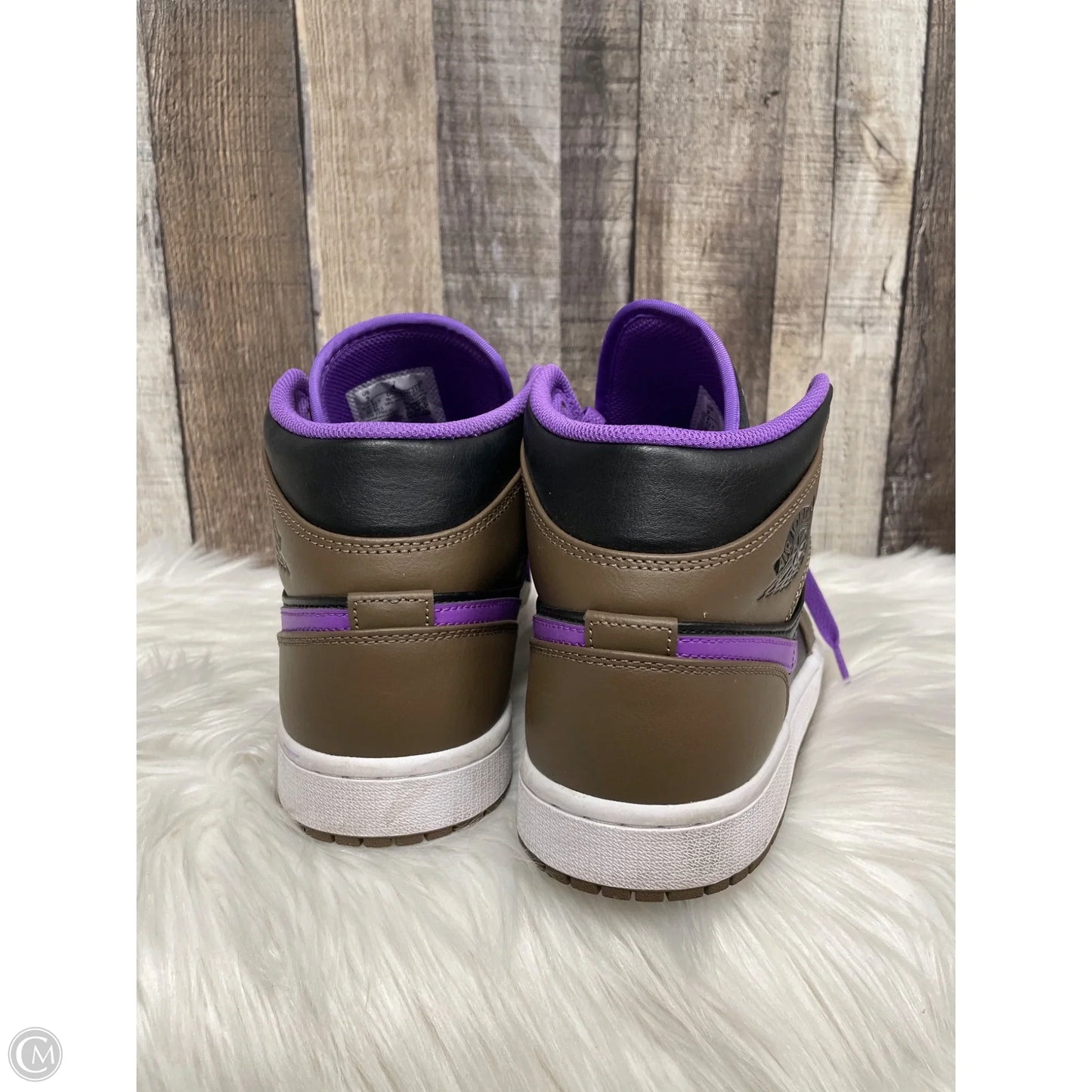 Shoes Athletic By Jordan In Brown & Purple, Size: 9