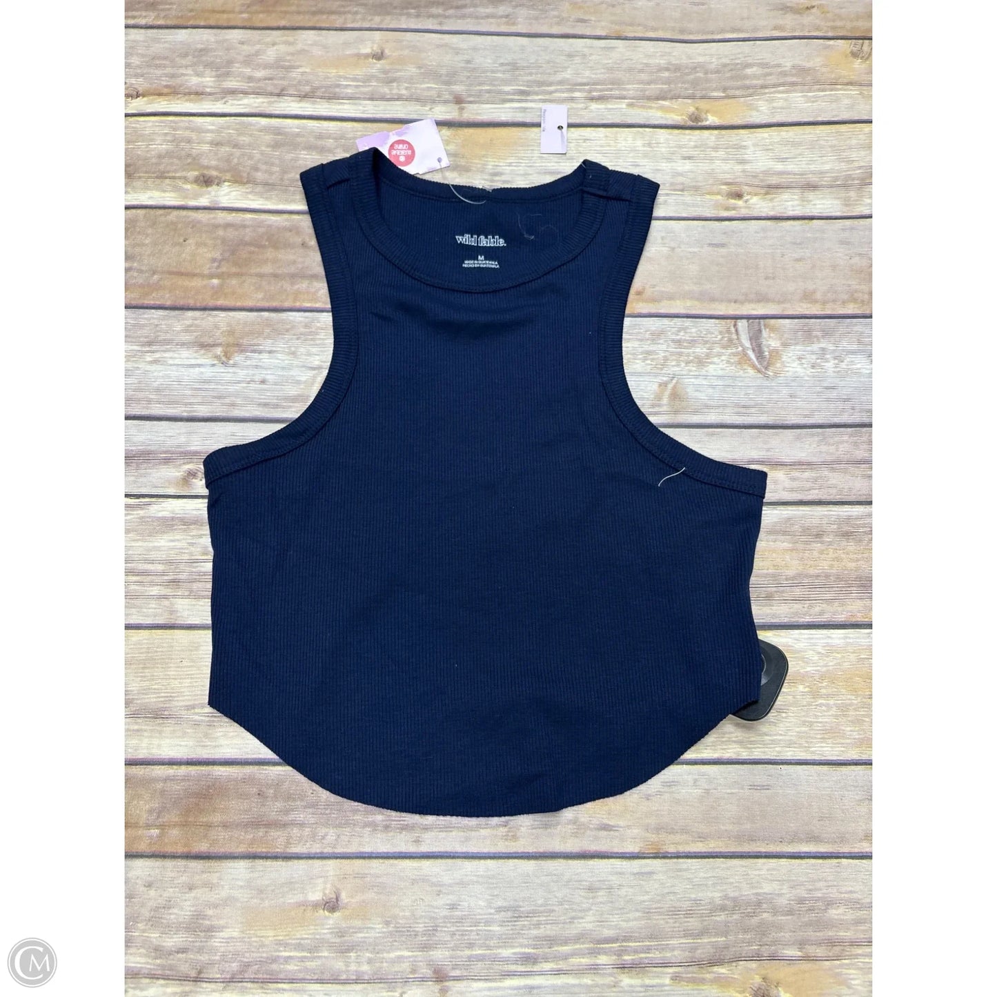 Top Sleeveless Basic By Wild Fable In Navy, Size: M