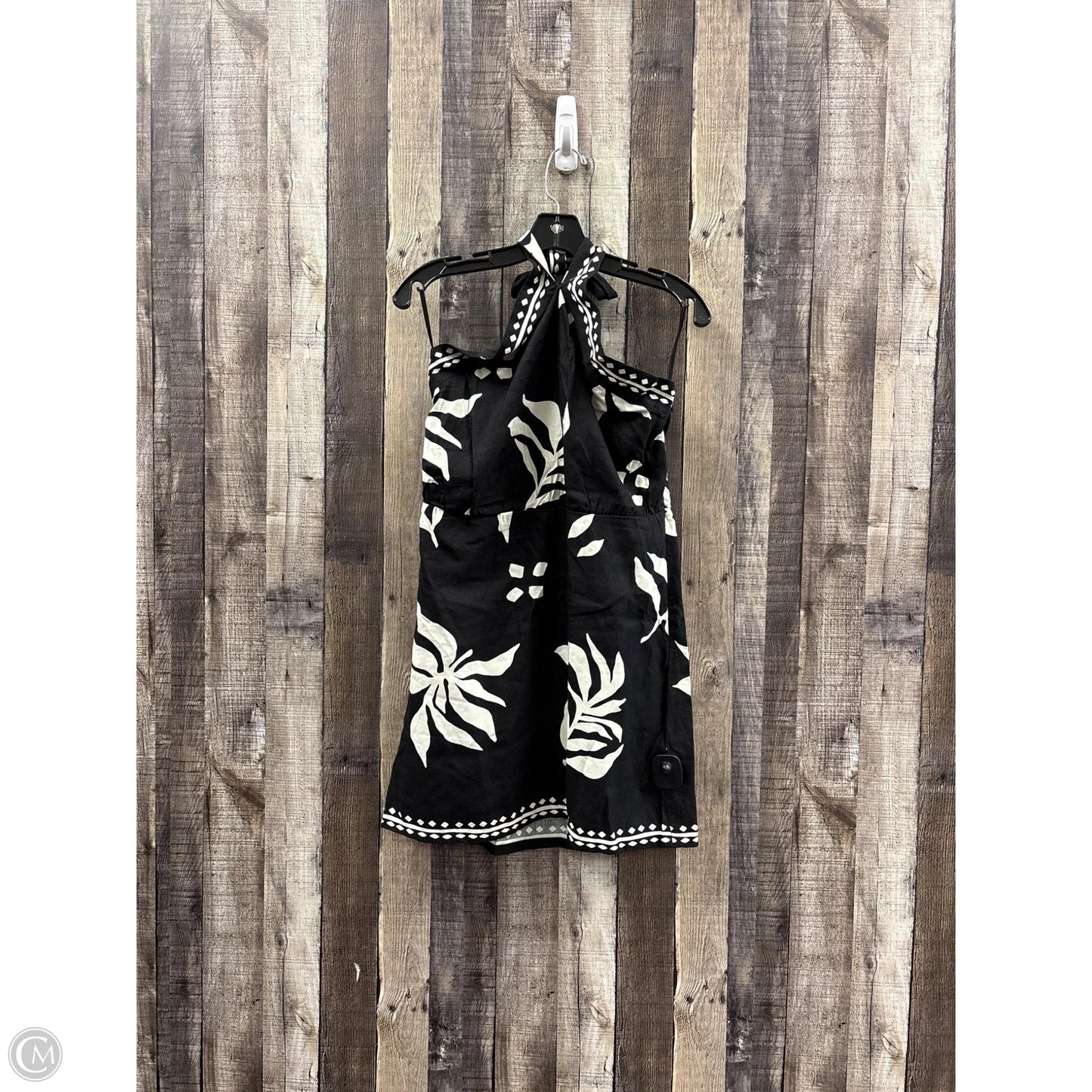 Dress Casual Short By Loft In Black & White, Size: S