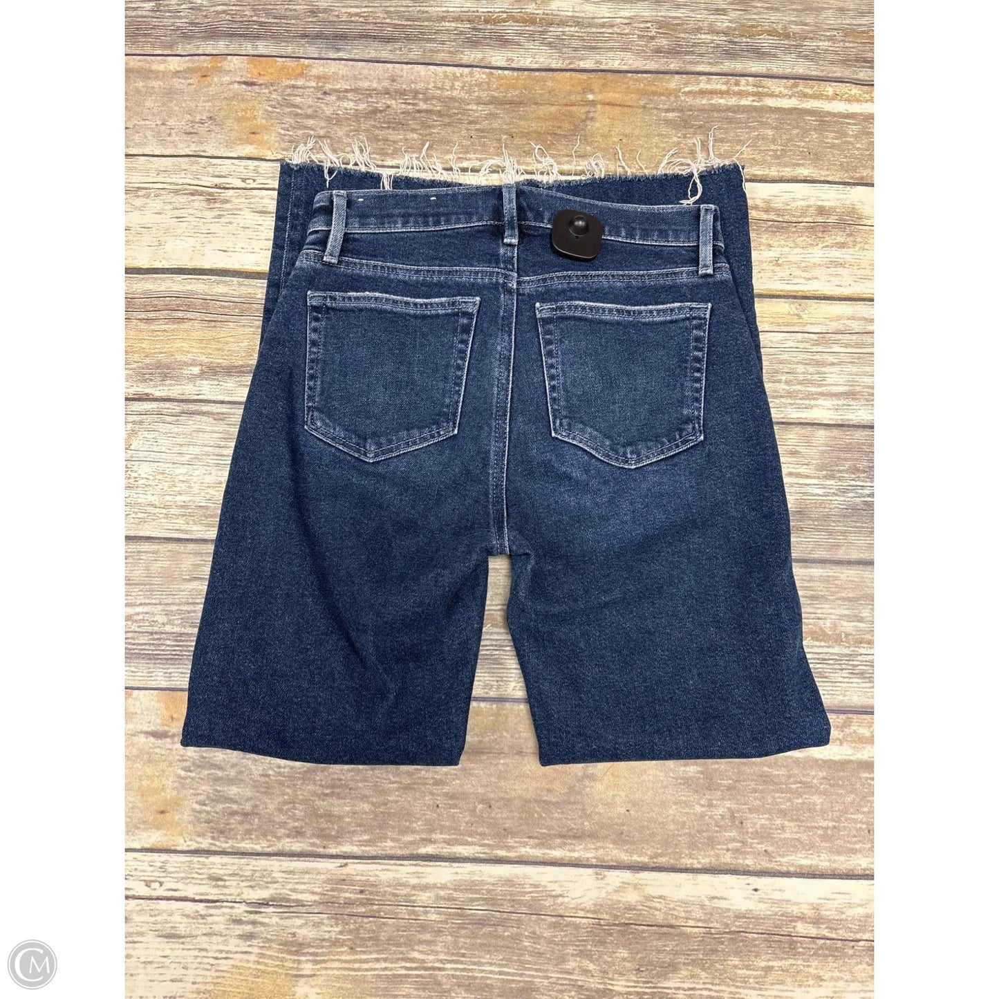 Jeans Straight By Loft In Blue Denim, Size: 0