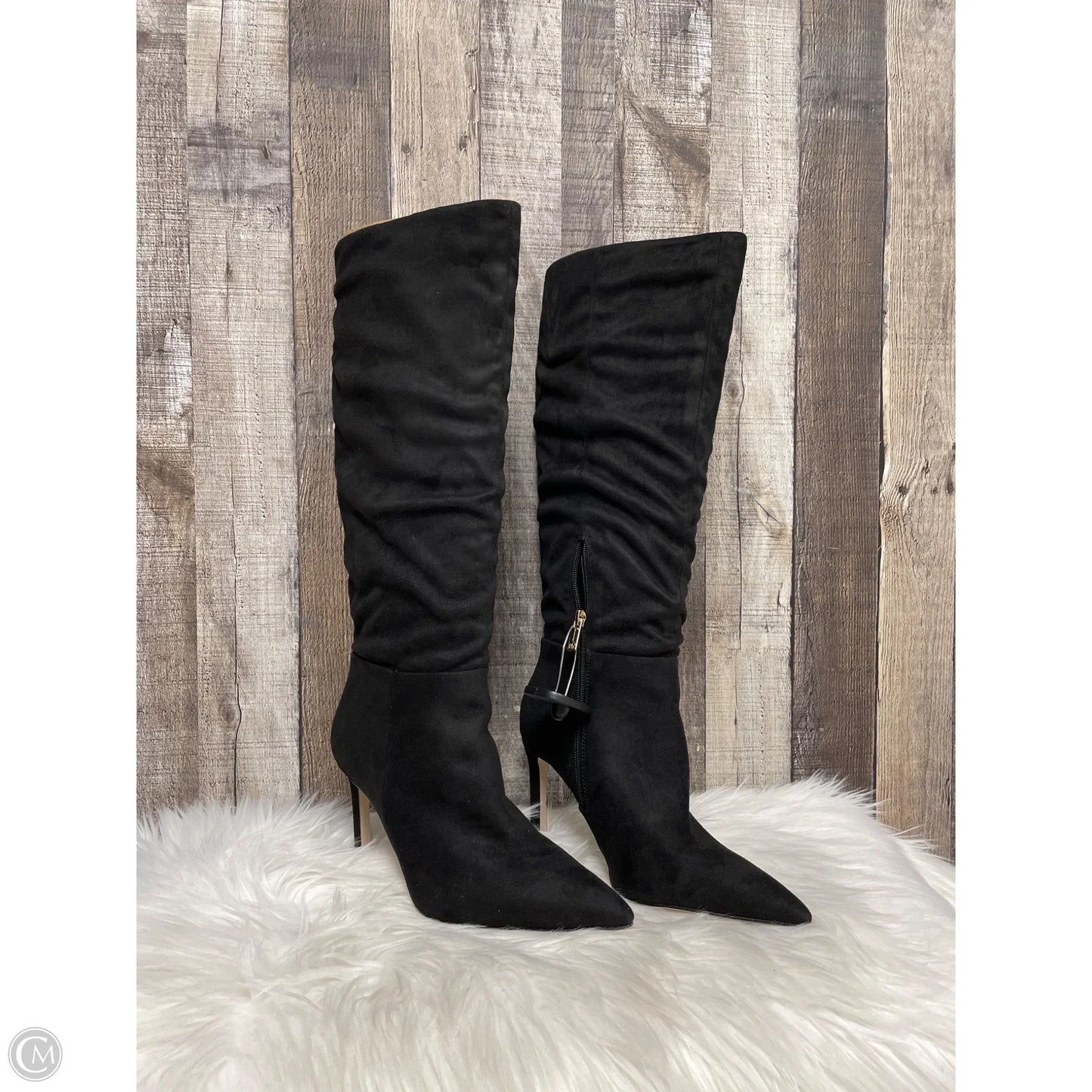 Boots Knee Heels By Jessica Simpson In Black, Size: 9.5