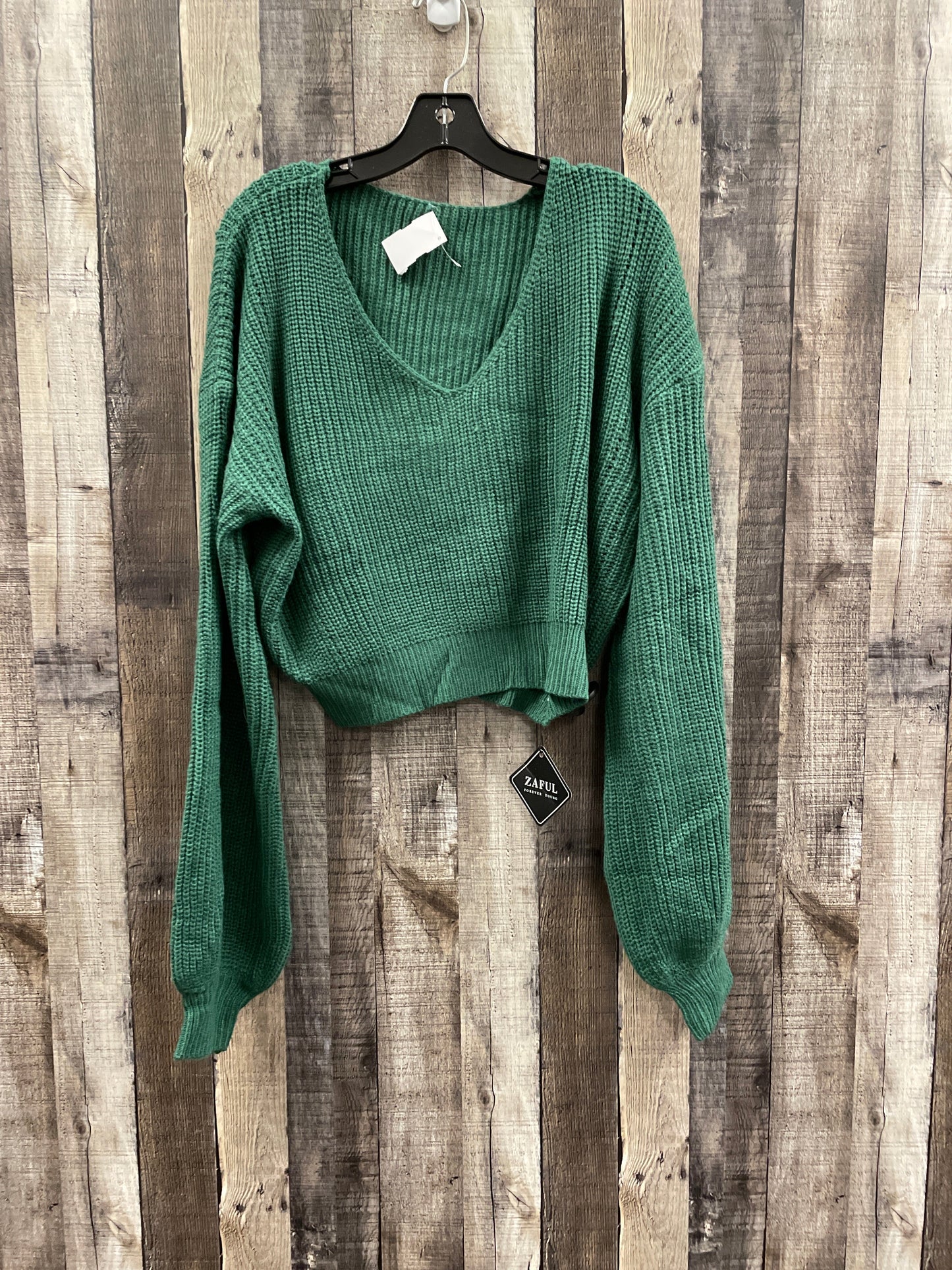 Sweater By Zaful In Green, Size: L