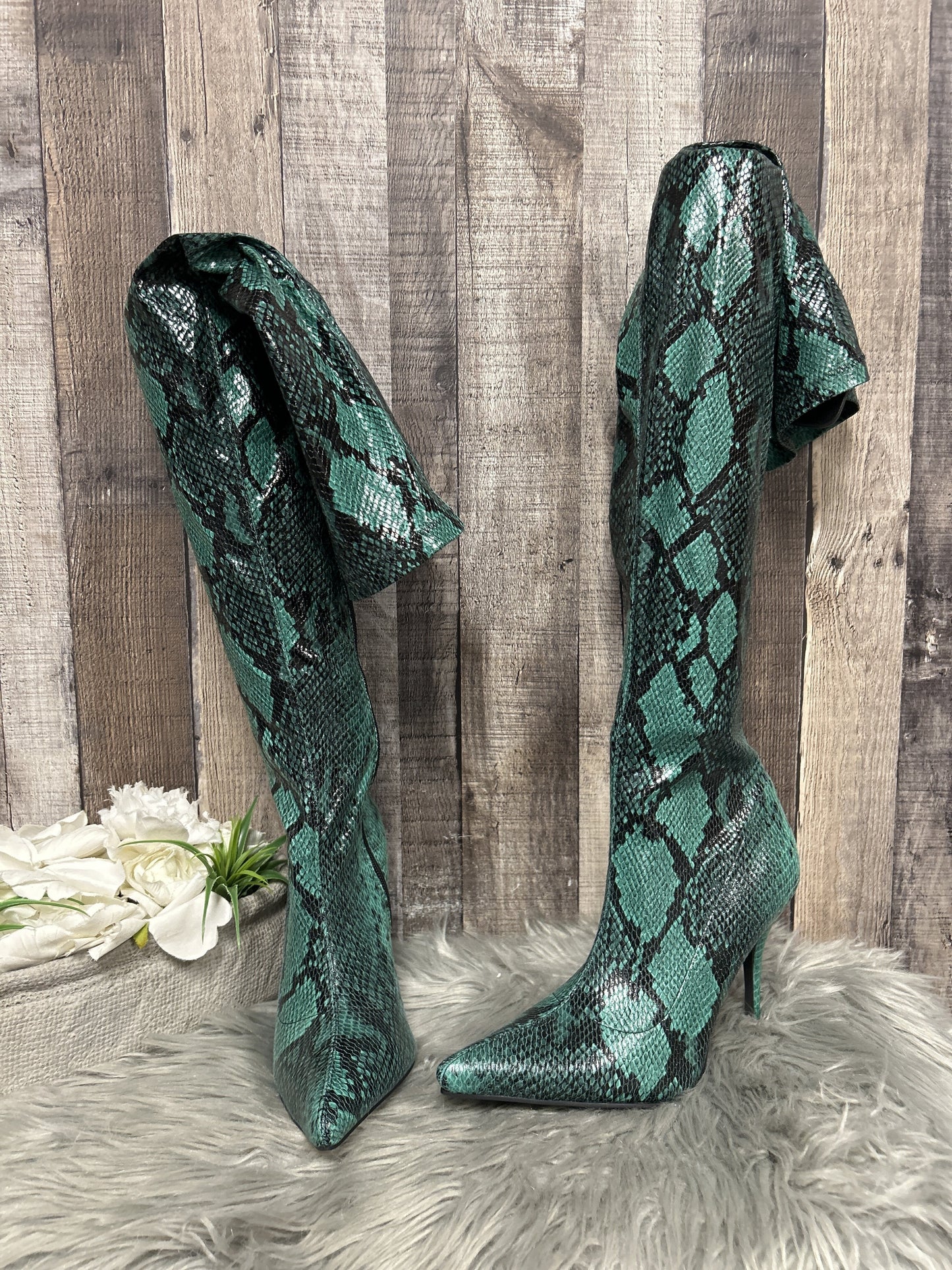 Boots Over-the-knee Heels By Cmc Size: 10