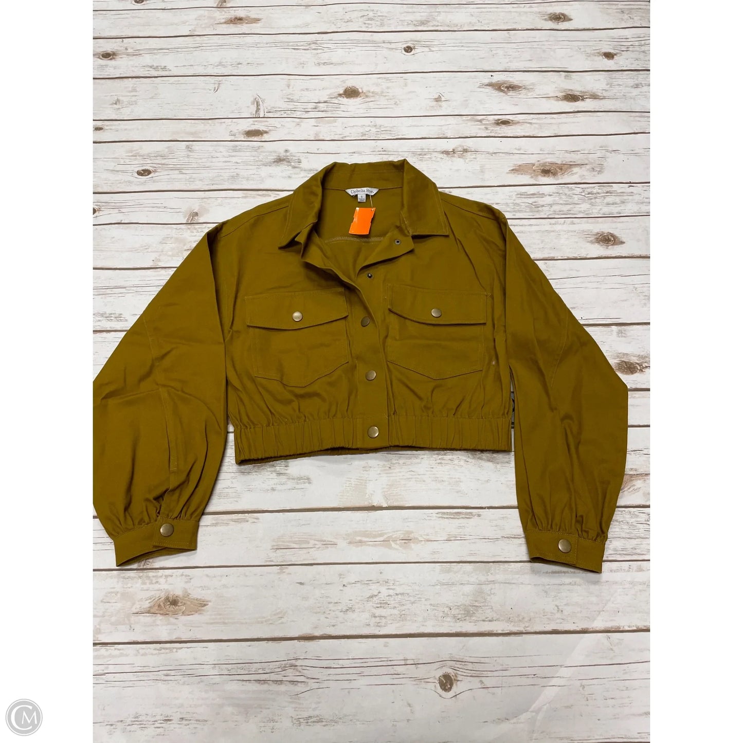 Jacket Utility By Ophelia Roe In Bronze, Size: S