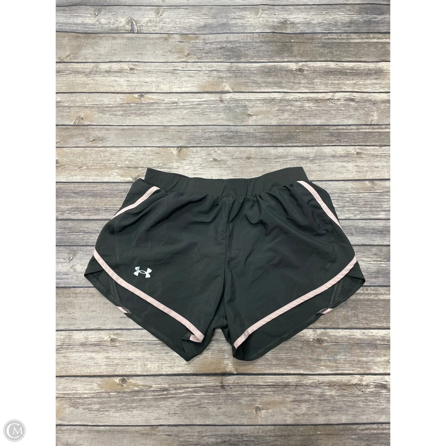 Athletic Shorts By Under Armour In Grey & Pink, Size: S