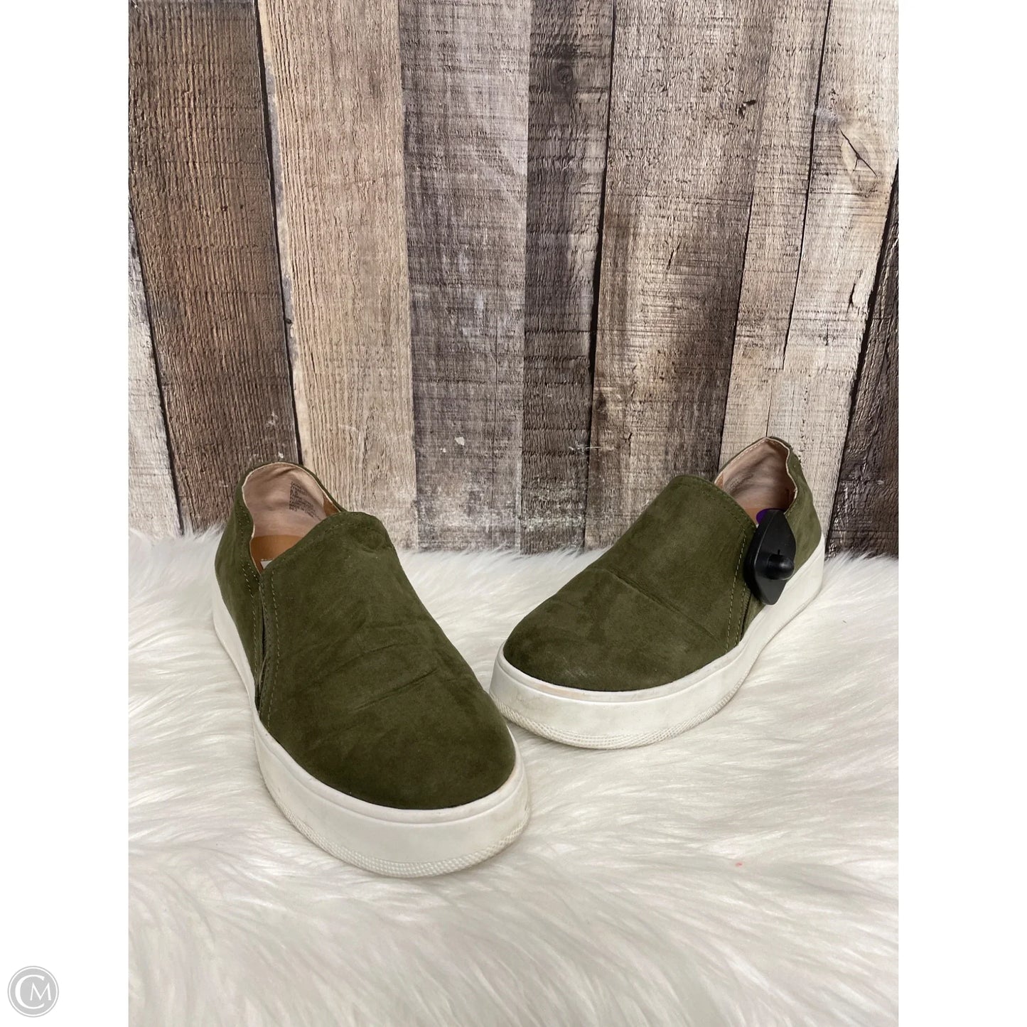 Shoes Flats By Steve Madden In Green, Size: 8.5