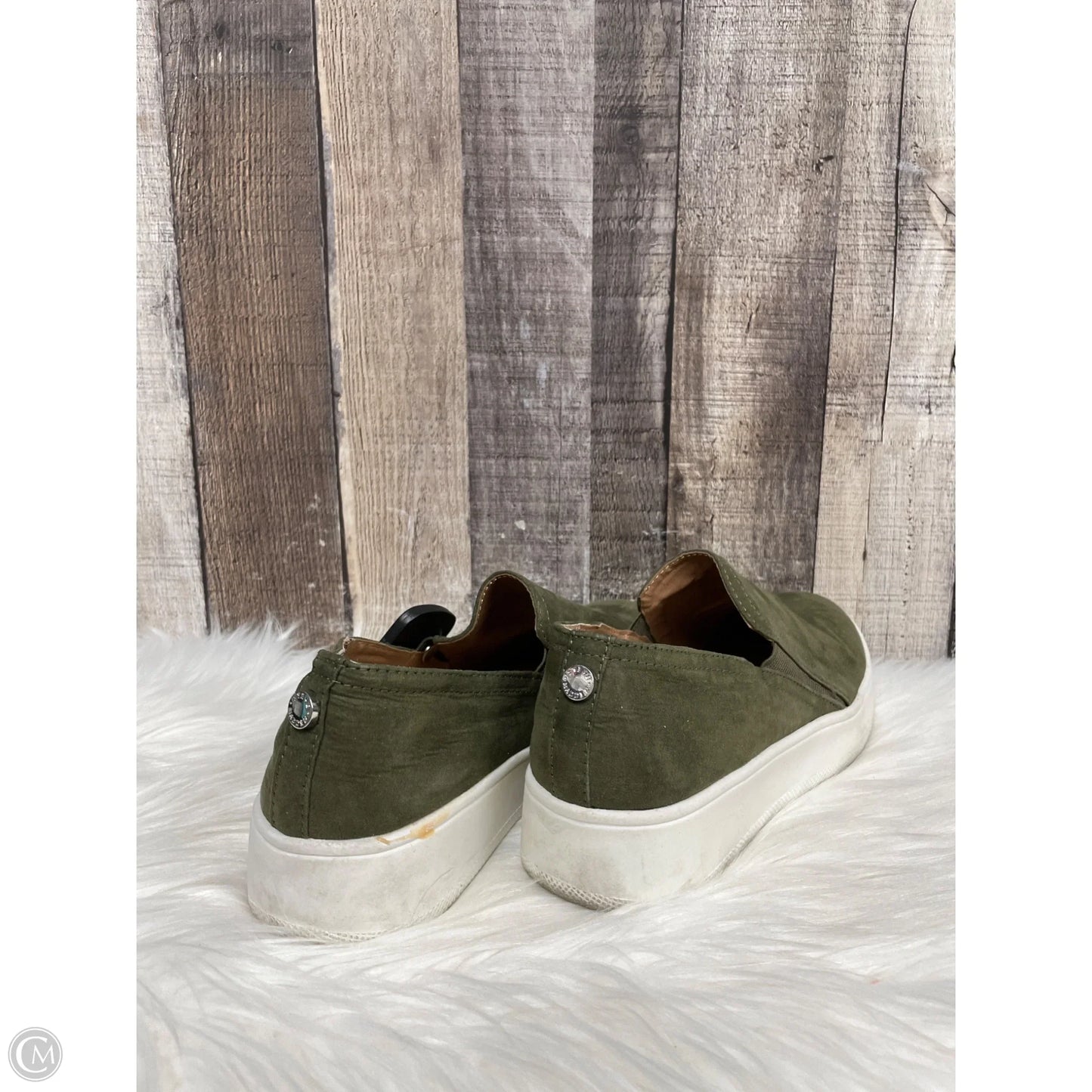 Shoes Flats By Steve Madden In Green, Size: 8.5