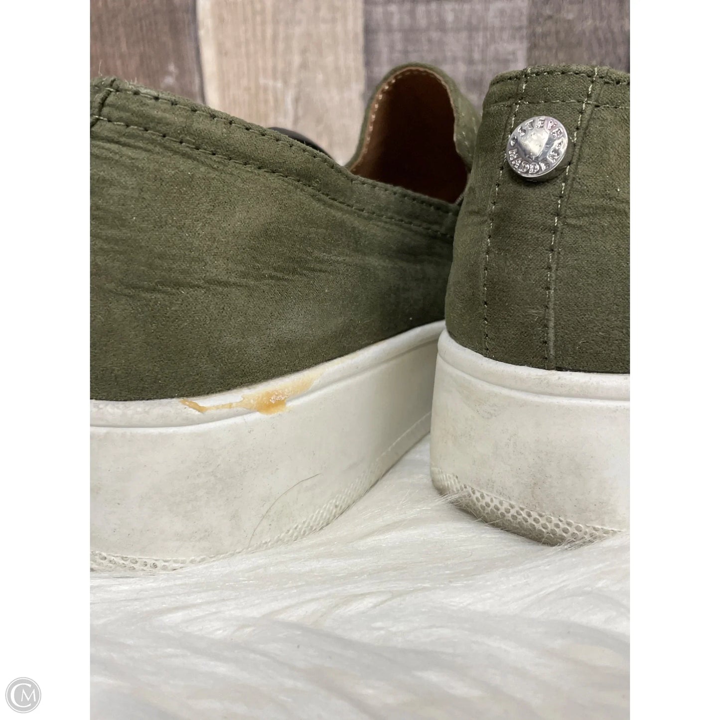 Shoes Flats By Steve Madden In Green, Size: 8.5