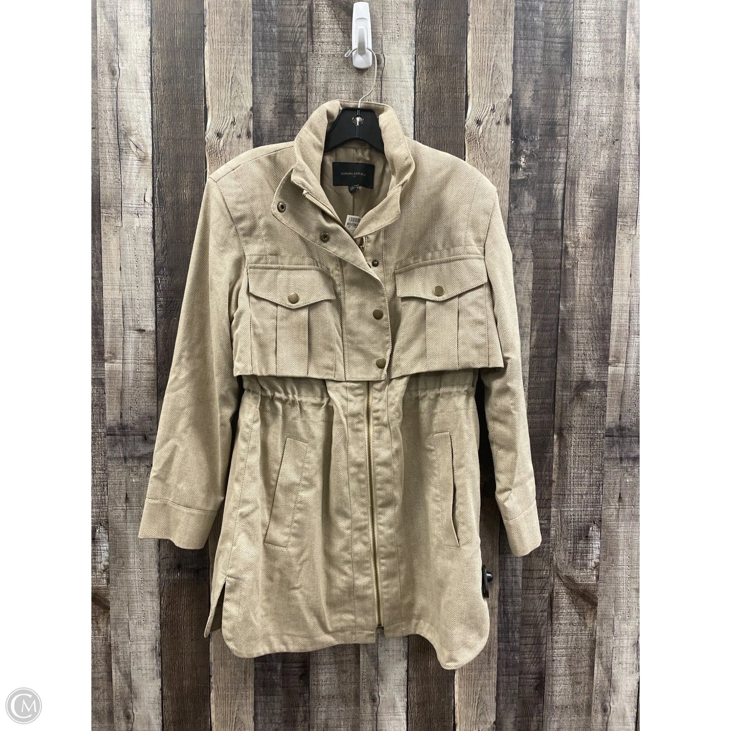 Coat Other By Banana Republic In Tan, Size: S